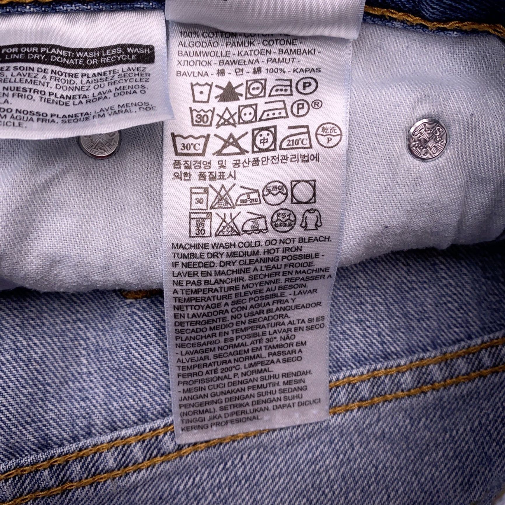 Levi's Levis Jeans 550 Adult 38x32 Straight Leg Mens Size US 38 / EU 54 - 6 Thumbnail