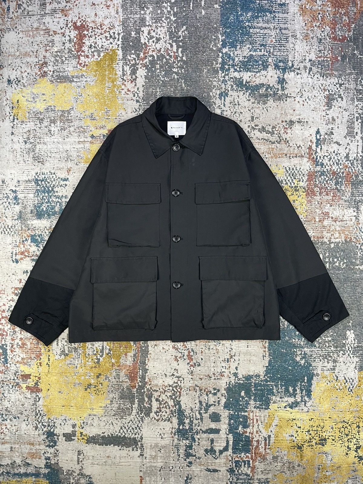 Takeo Kikuchi The Shop TK Button Down Baggy Military Blouson Size US M / EU 48-50 / 2 - 2 Thumbnail