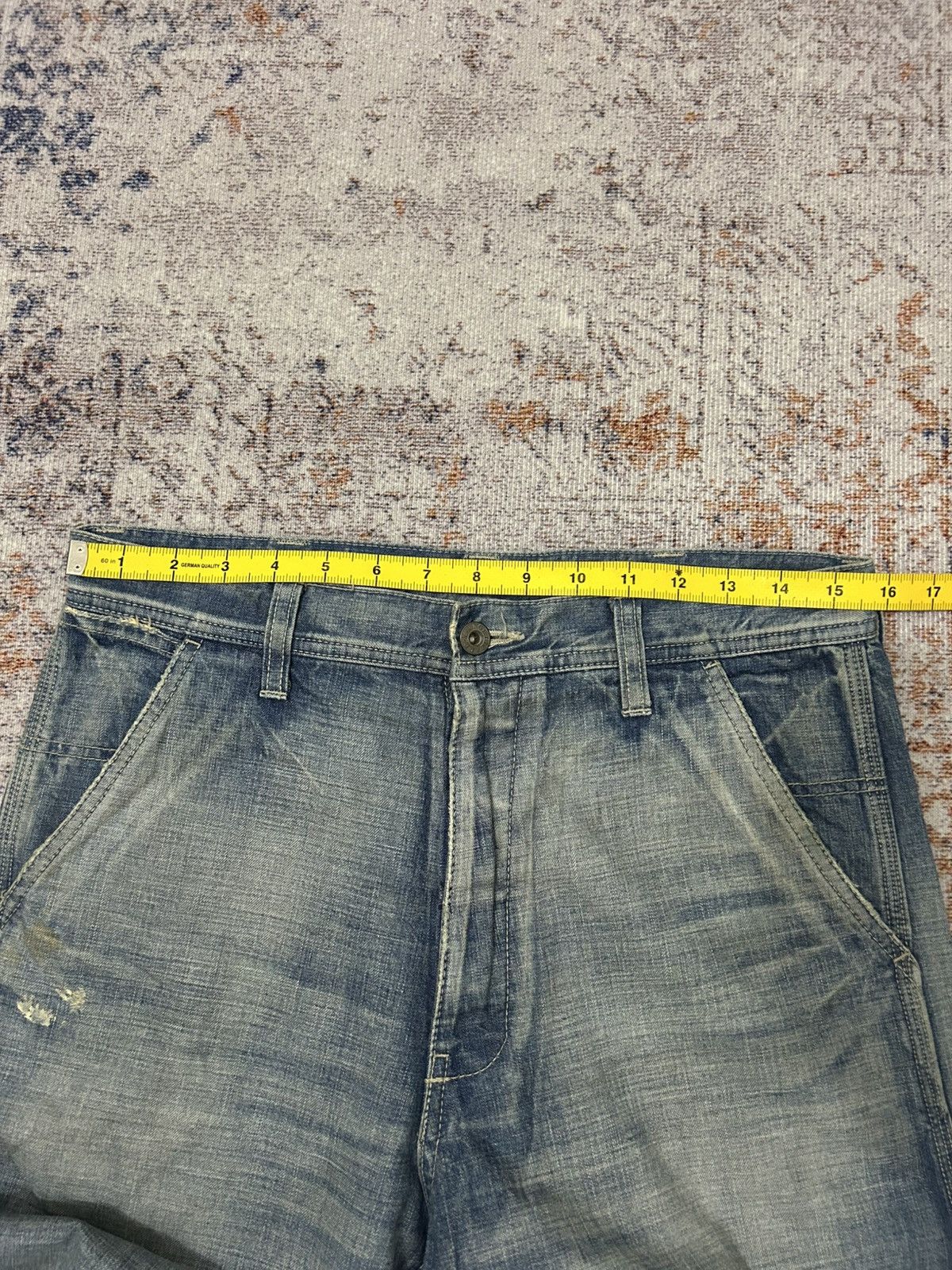 Japanese Brand Vintage Lounge Lizard Carpenter Jeans Size US 31 - 15 Thumbnail