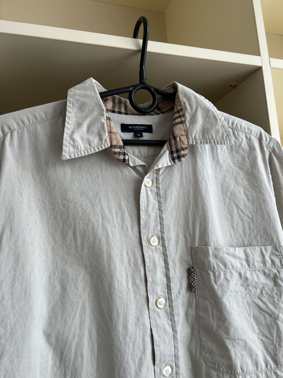 Burberry Vintage Burberry London Shirt Size M Size US XL / EU 56 / 4 - 4 Thumbnail
