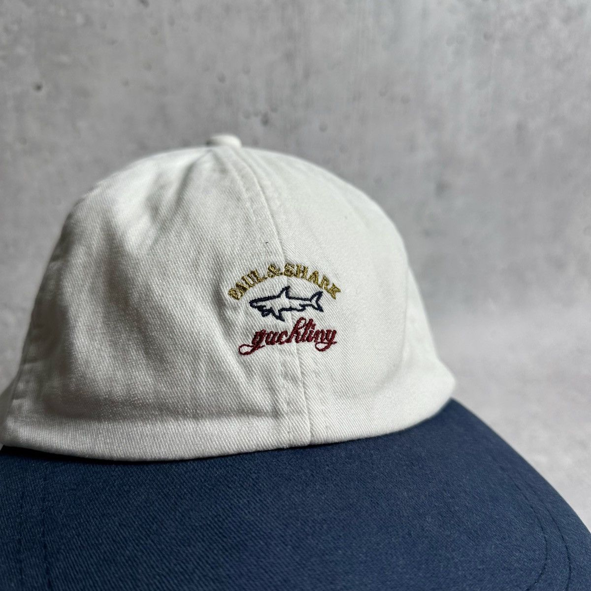 Paul & Shark × Vintage Paul & Shark Yachting Zipback Vintage Cap Size ONE SIZE - 3 Thumbnail