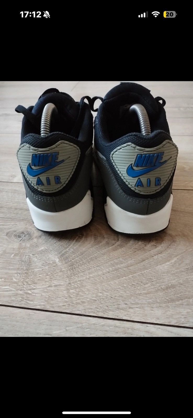 Nike Nike Air Max 90 size 42,5 black grey sneakers Size US 9 / EU 42 - 7 Thumbnail