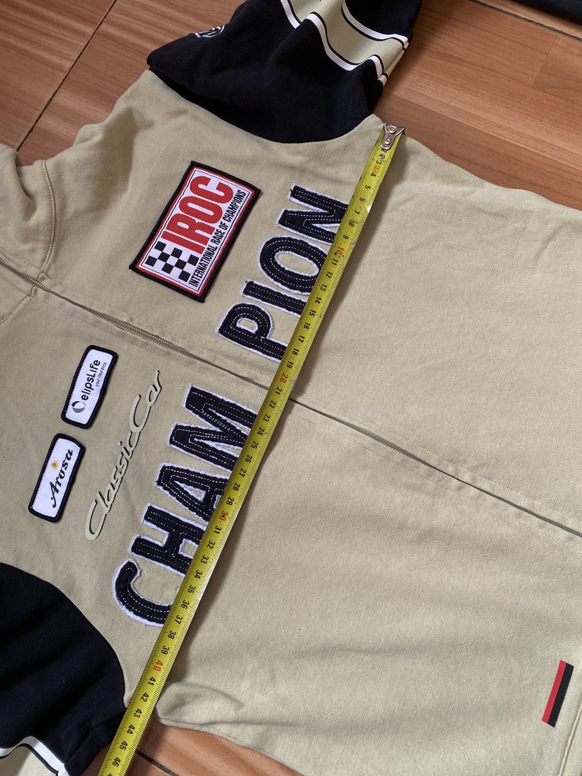 Audi Vintage Audi Champion Car IROC Beige Men’s Racing Jacket Size US S / EU 44-46 / 1 - 13 Thumbnail