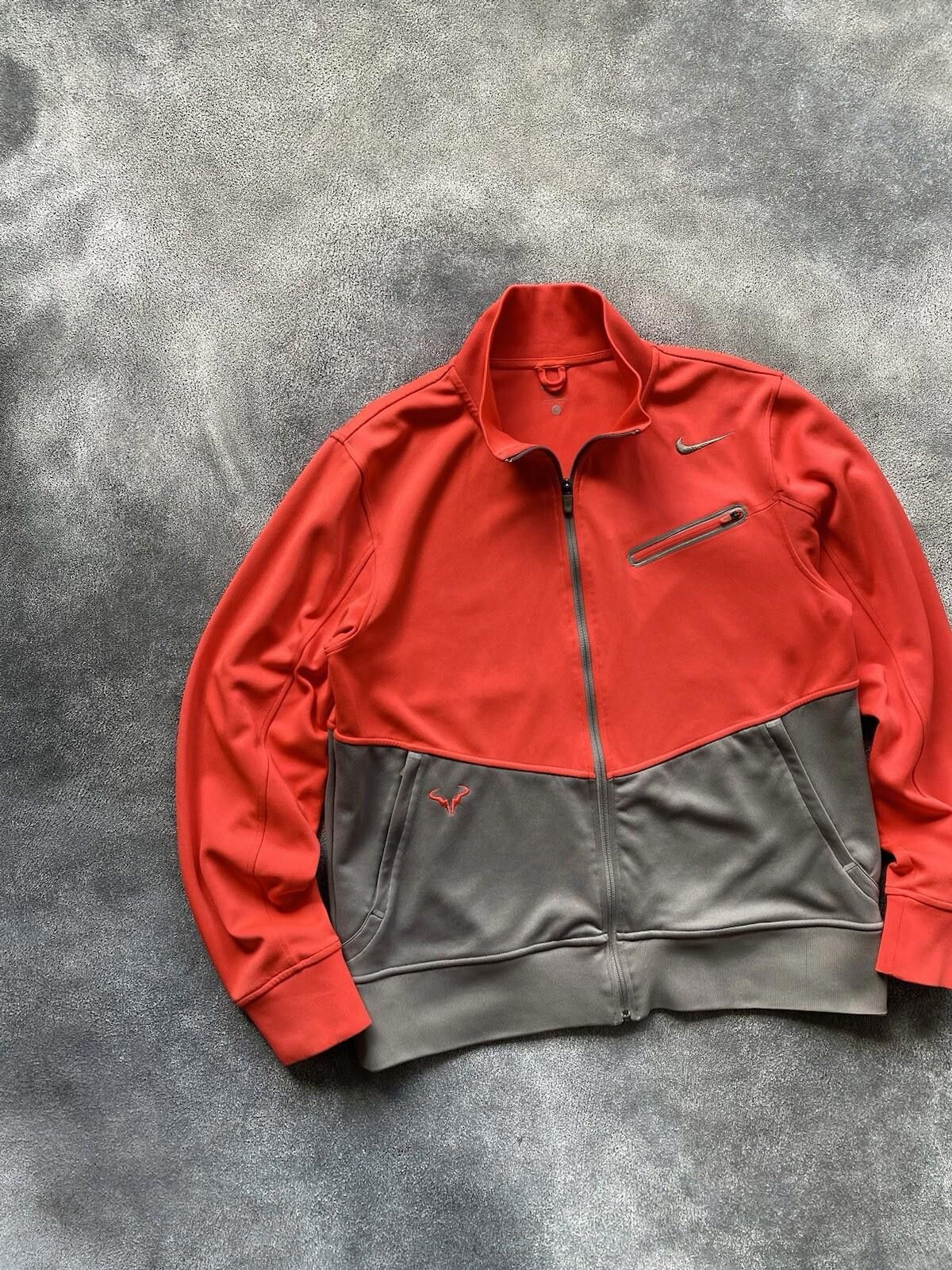 Nike 2011 Australian Open Nike Rafael Nadal Track Jacket Size US L / EU 52-54 / 3 - 2 Thumbnail