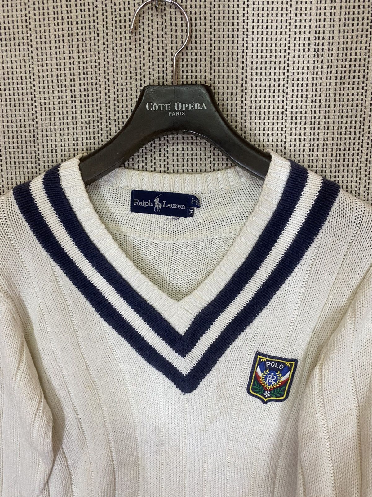 Polo Ralph Lauren × Vintage ‼️VINTAGE POLO RALPH LAUREN KNIT SWEATER SMALL LOGO‼️ Size US M / EU 48-50 / 2 - 4 Thumbnail