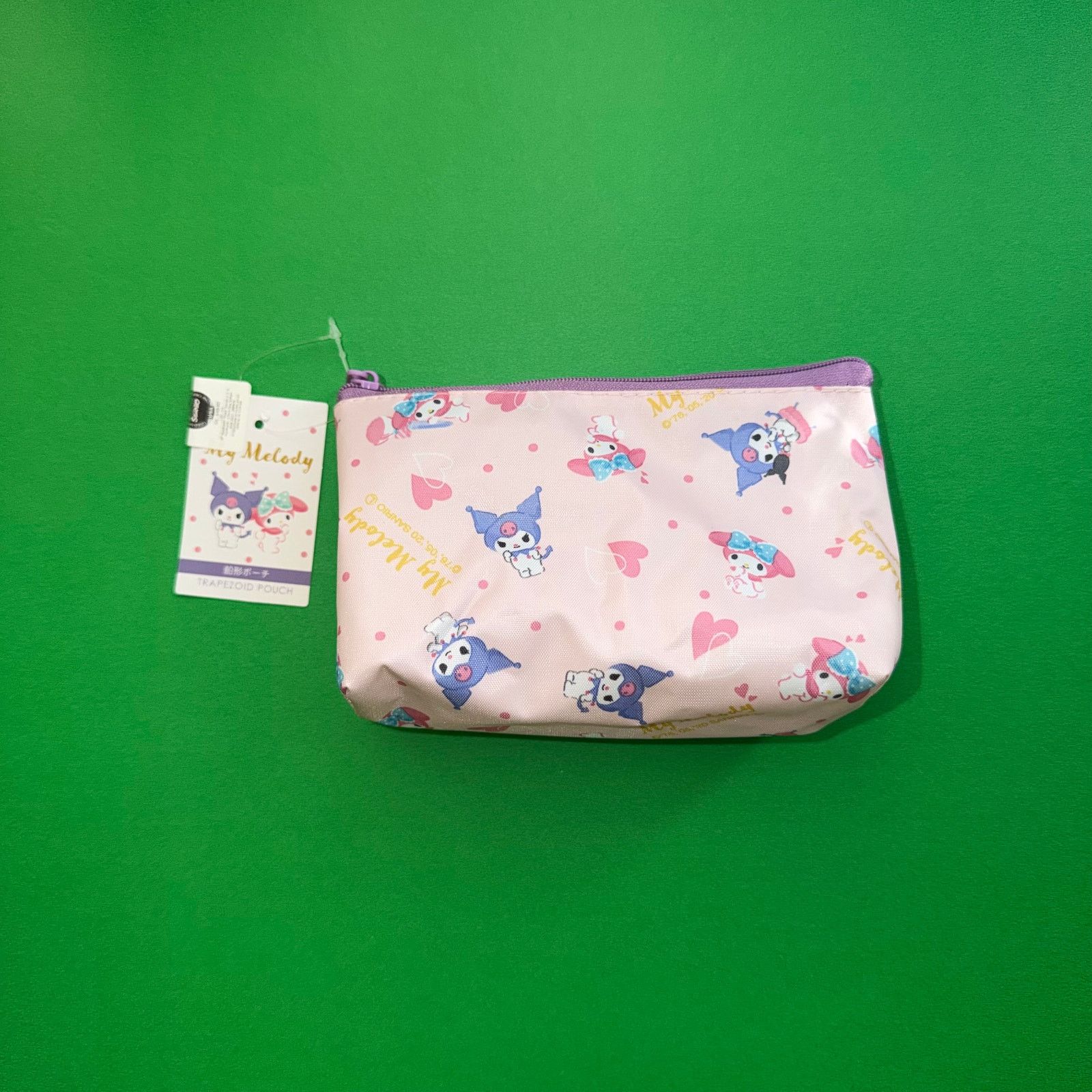 Japanese Brand Kuromi My Melody Sanrio Bundle Set Pink Plush Keychain Blind Size ONE SIZE - 15 Thumbnail