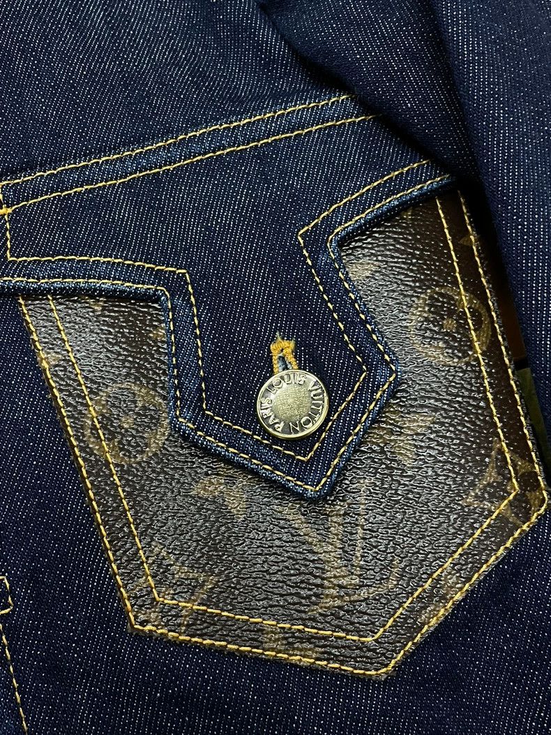Louis Vuitton Louis Vuitton Denim Jacket Size XXS / US 00 / IT 34 - 2 Thumbnail