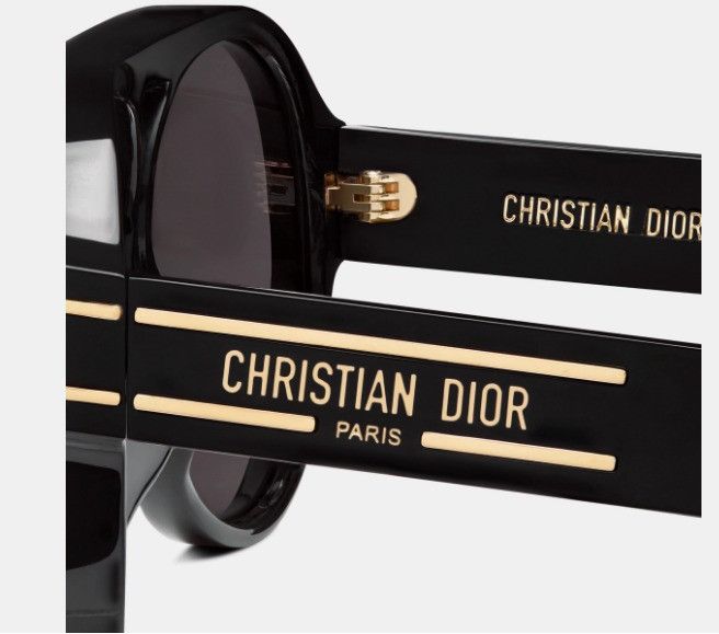 Dior o1w1db11124 Size: OS / Signature Pilot Sunglasses in Black Size ONE SIZE - 5 Thumbnail