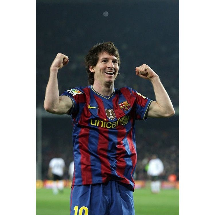 Nike Messi Barcelona 2009 2010 Soccer Jersey XL Size US XL / EU 56 / 4 - 9 Thumbnail