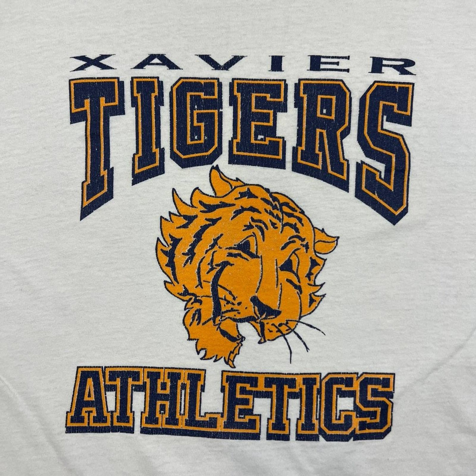 Vintage Vintage Y2K Xavier Tigers Shirt Making Difference School Tee Size US XL / EU 56 / 4 - 2 Thumbnail