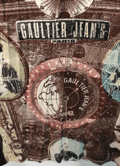 Jean Paul Gaultier × Vintage Jean Paul Gaultier Mesh Dress Graphic Print Bondage Vintage Size L / US 10 / IT 46 - 6 Thumbnail