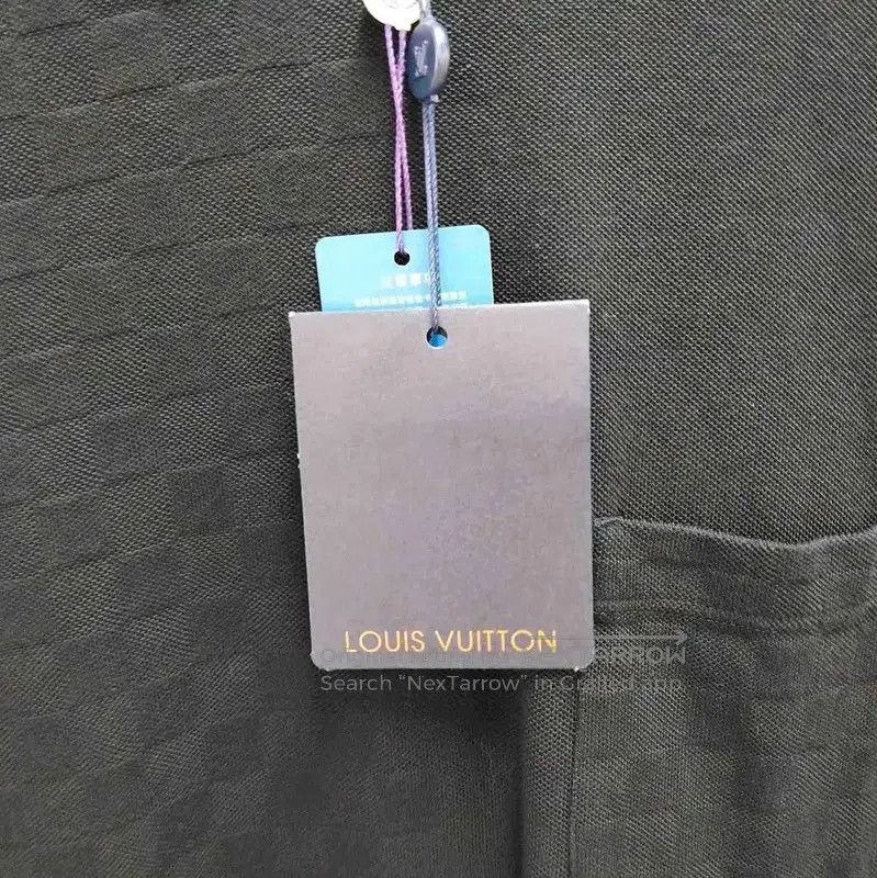 Louis Vuitton Louis Vuitton Black Cotton Summer T-Shirt for Men . Size US M / EU 48-50 / 2 - 6 Thumbnail