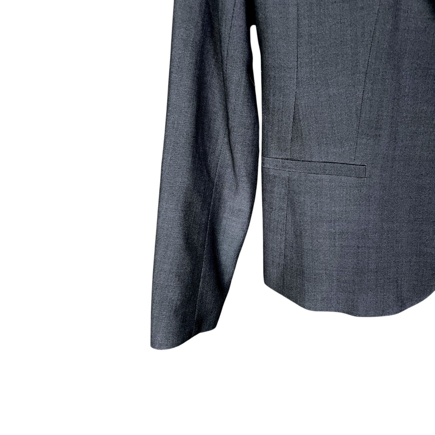 Banana Republic Women's Banana Republic Navy Blue Classic Wool Blazer - 10 Size L / US 10 / IT 46 - 2 Thumbnail