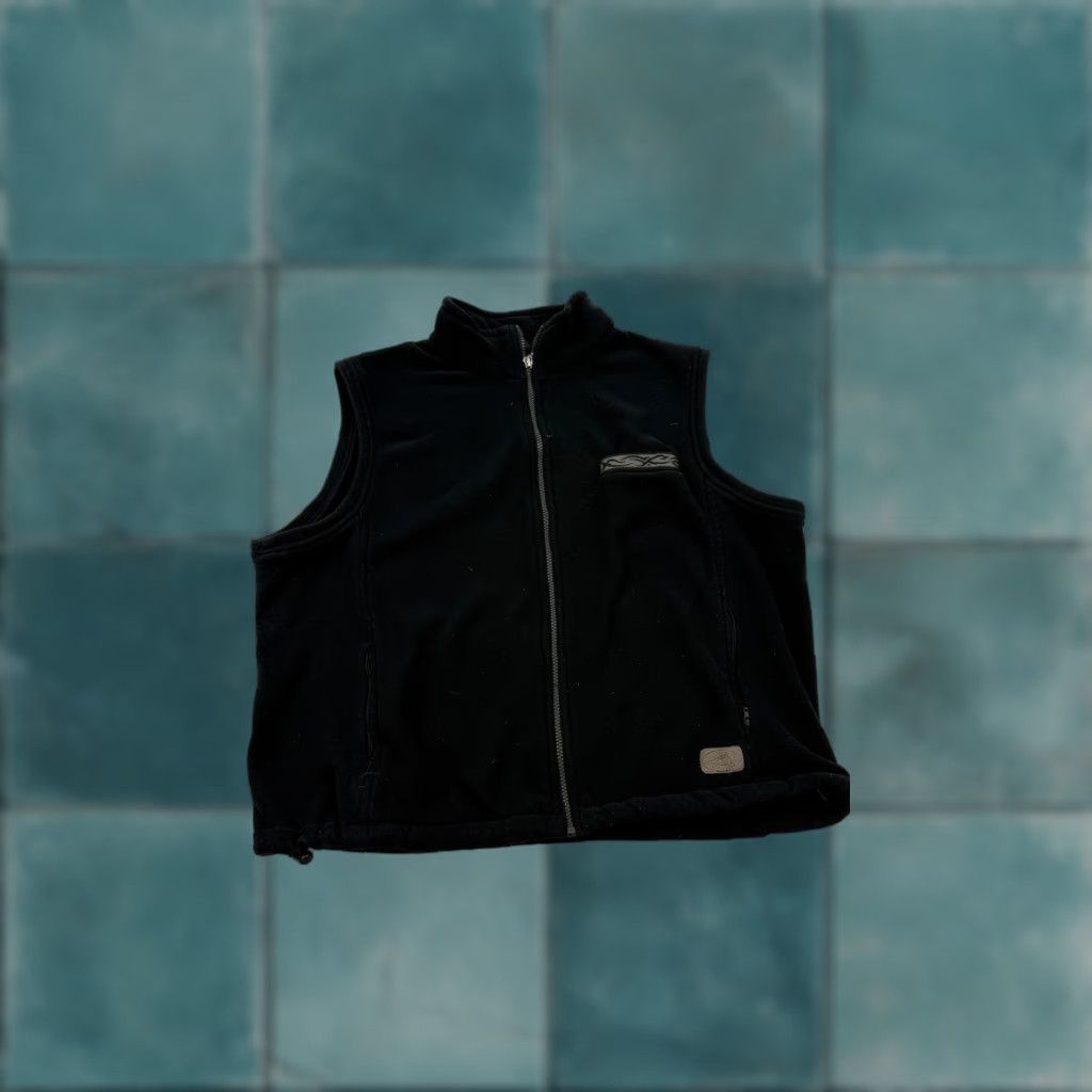 Vintage Horny Toad Mens Vest Medium Large Black Fleece Zip Made USA Outdoor Activewear Size US S / EU 44-46 / 1 - 1 Thumbnail