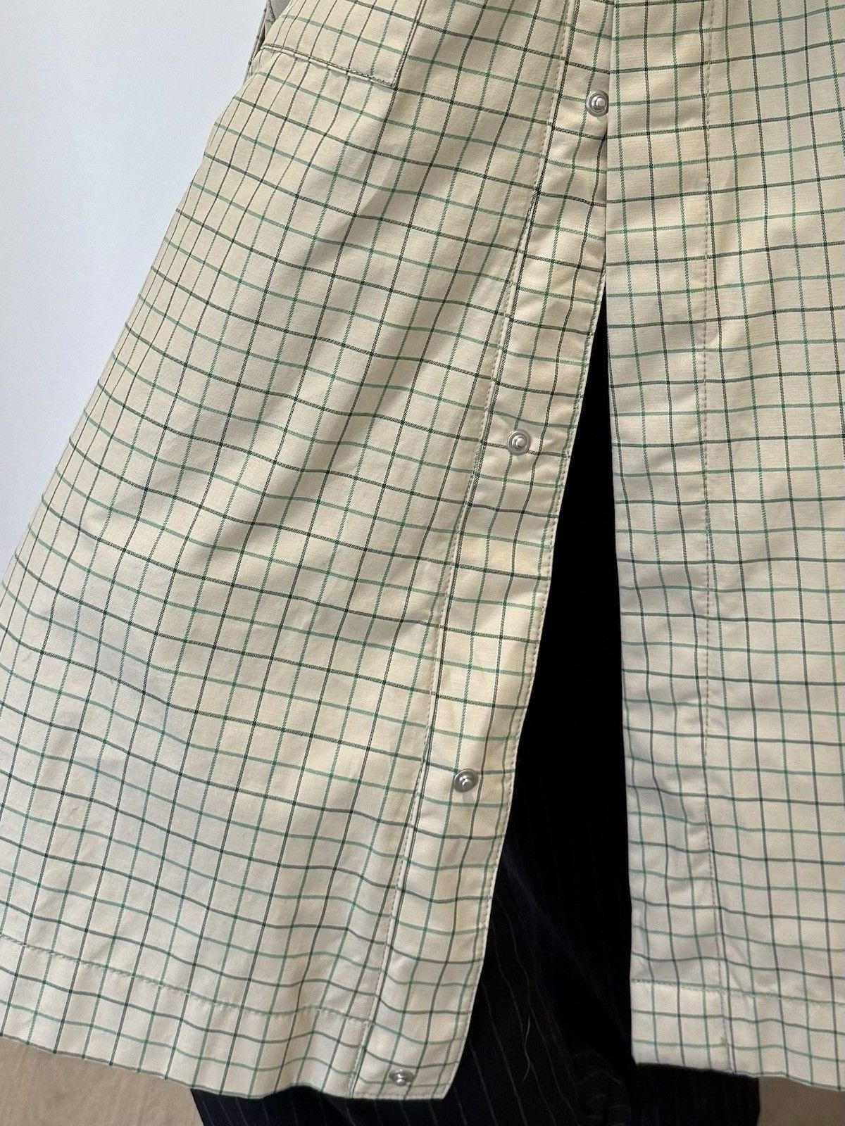 Lacoste Lacoste Trench Coat Jacket Womens Checked size 38 Size XS / US 0-2 / IT 36-38 - 8 Thumbnail