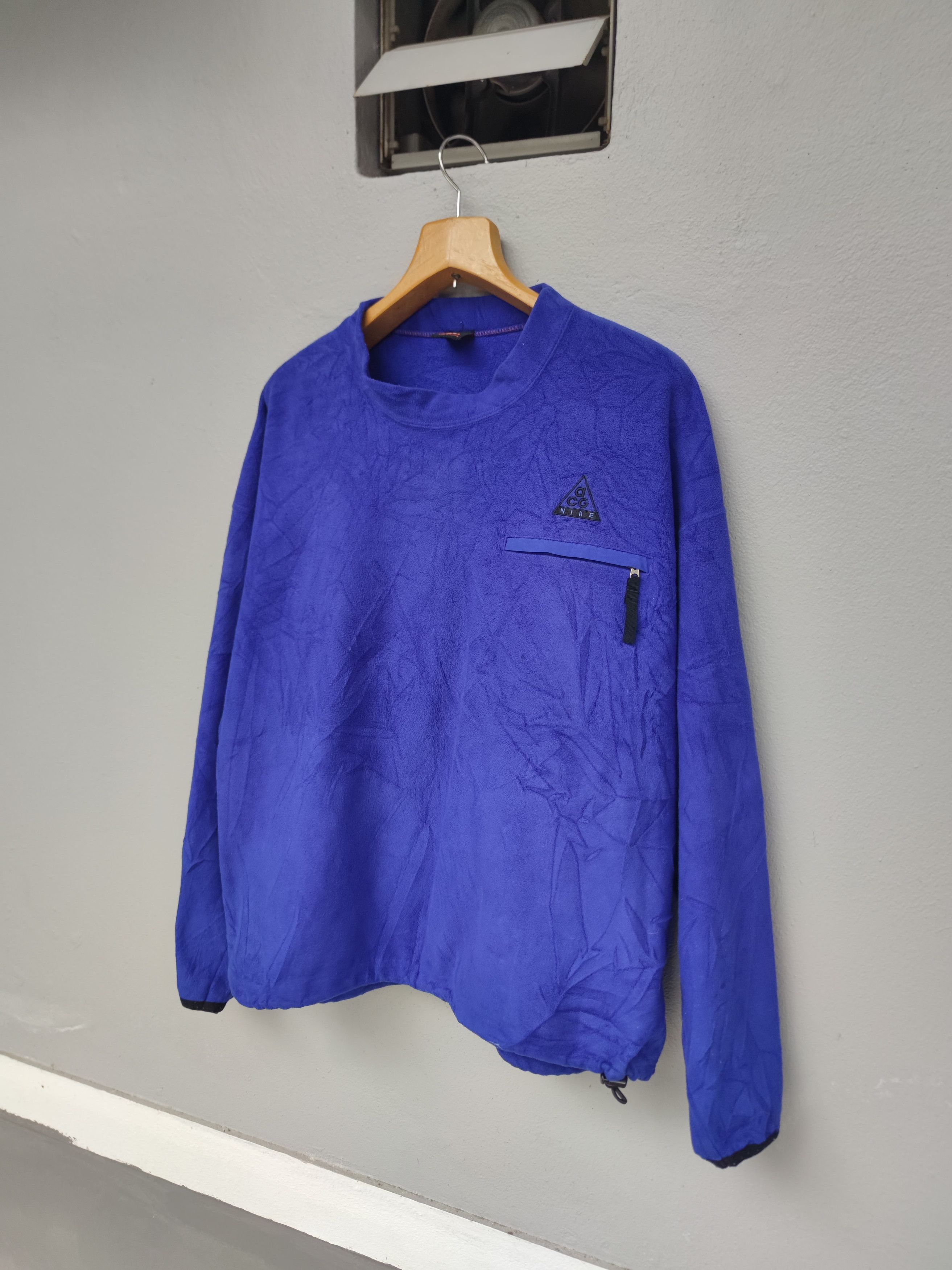 Nike ACG Vintage Nike ACG Therma Fit Fleece Pullover Size US L / EU 52-54 / 3 - 2 Thumbnail