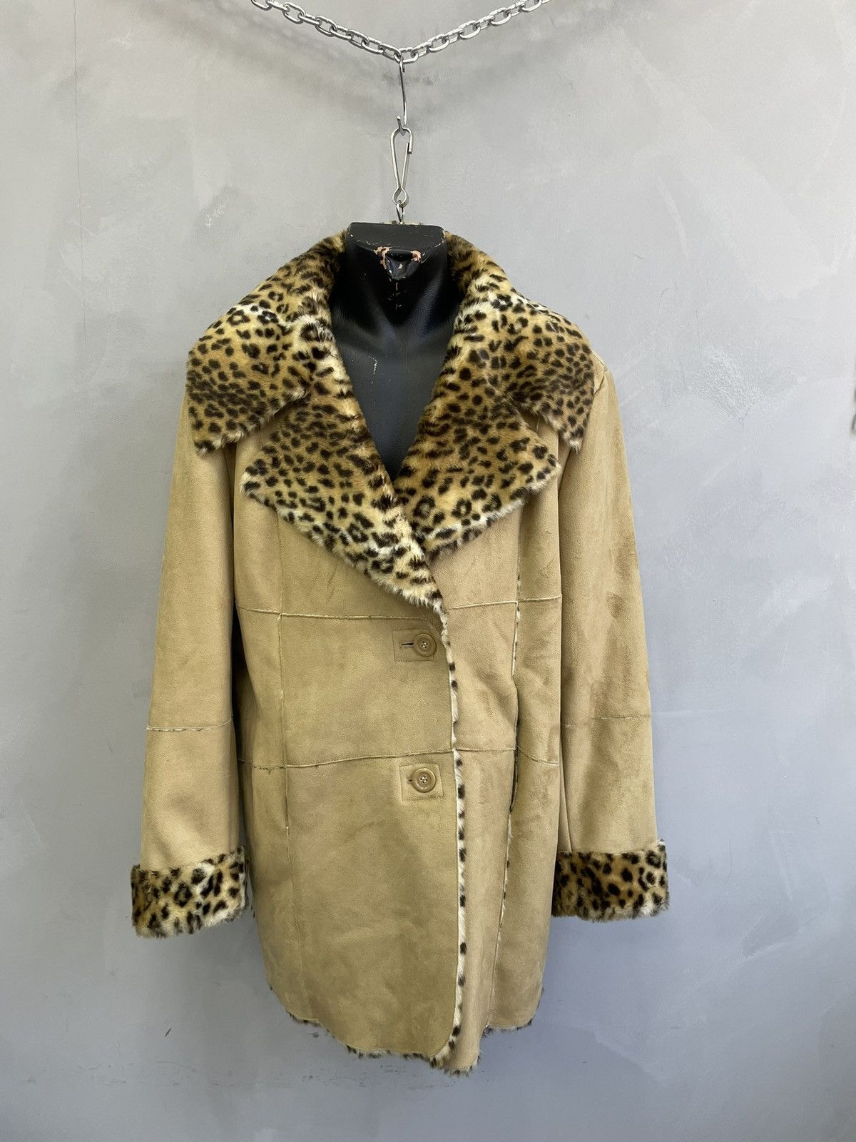 If Six Was Nine Legrandebleu style faux fur coat jacket vintage y2k style Size US M / EU 48-50 / 2 - 1 Thumbnail