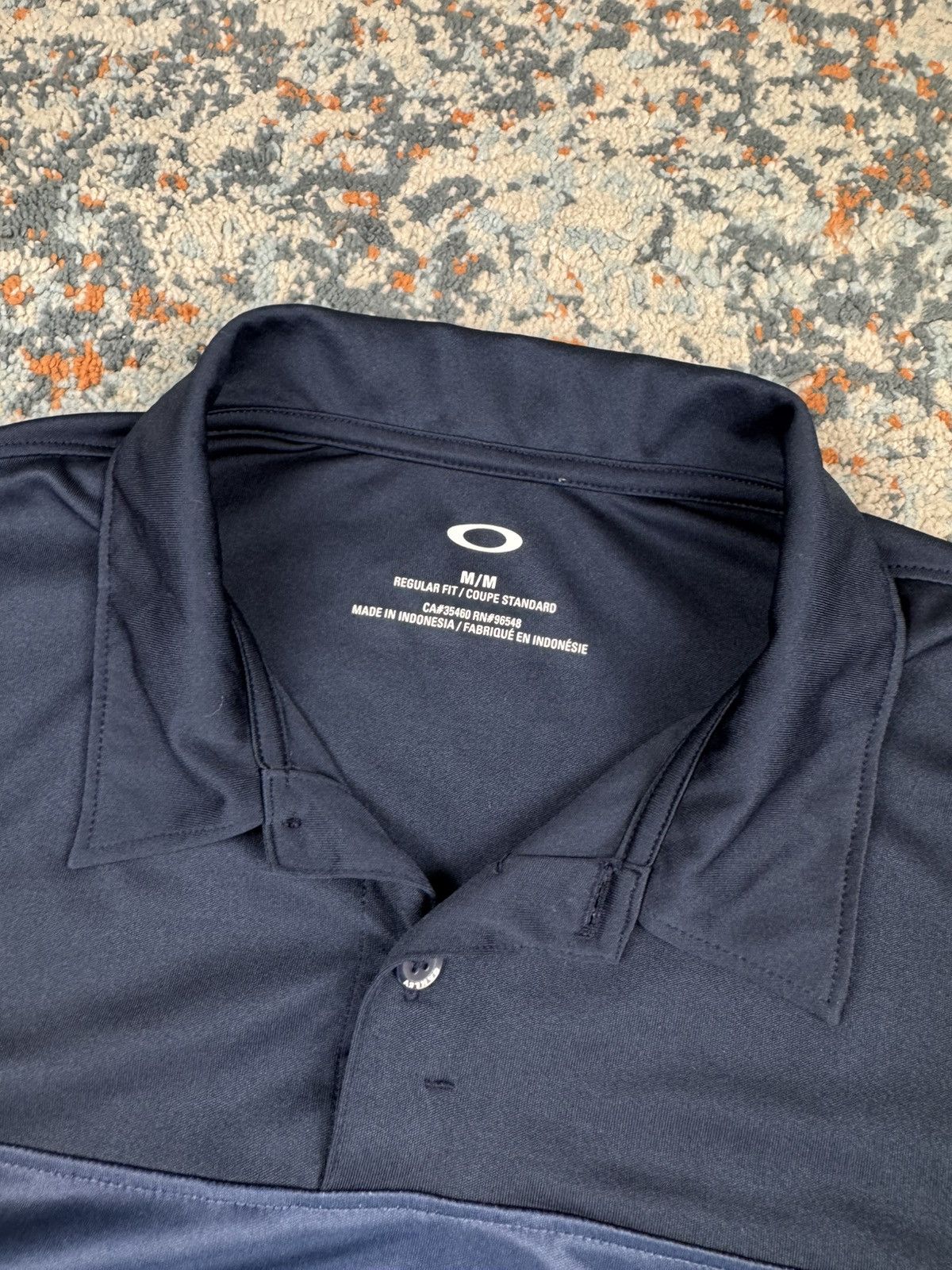 Oakley Oakley striped golfing polo shirt tee logo gorocore Size US M / EU 48-50 / 2 - 8 Thumbnail