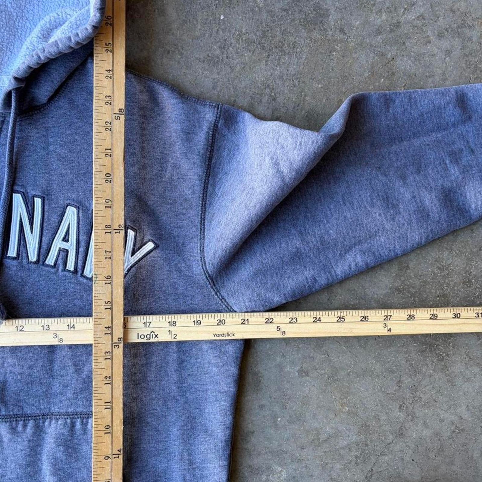 Old Navy 2000s old navy grey zip up Size US L / EU 52-54 / 3 - 5 Thumbnail