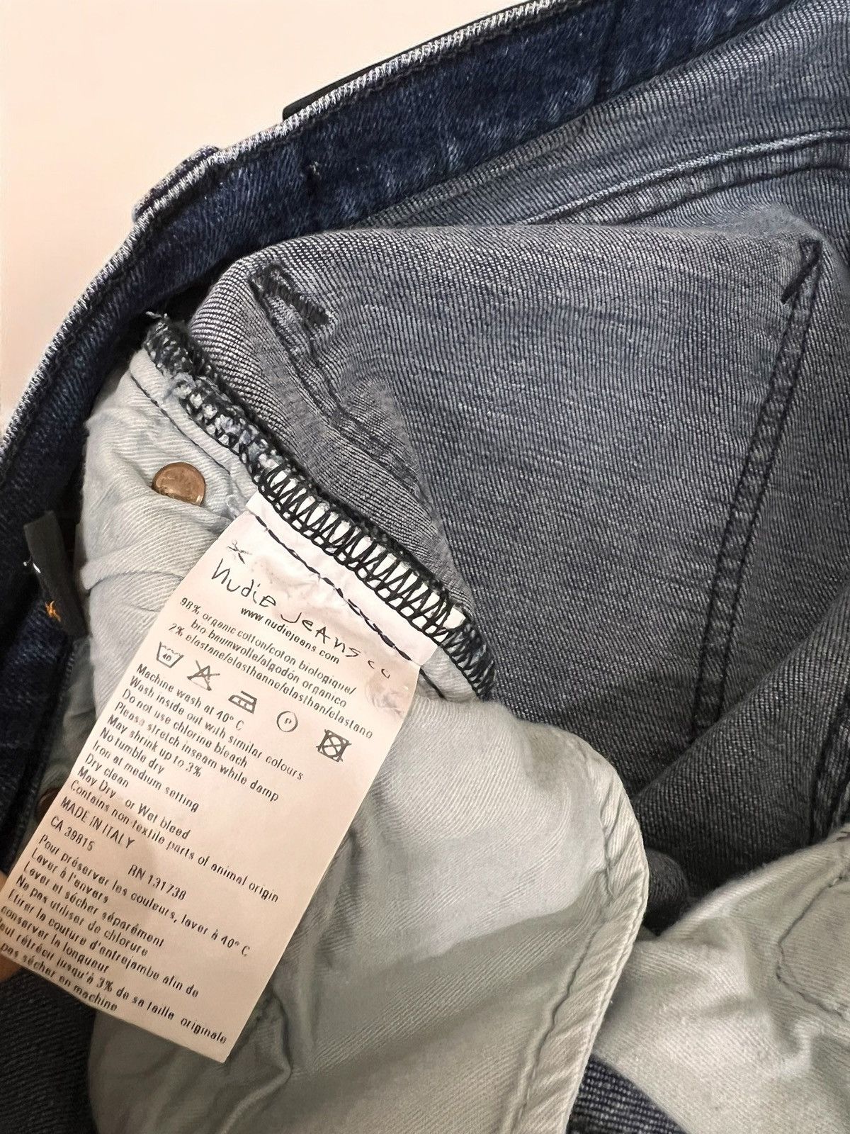 Nudie Jeans Nudie Jeans High Kai size W27 L32 Size 27" / US 4 / IT 40 - 7 Thumbnail