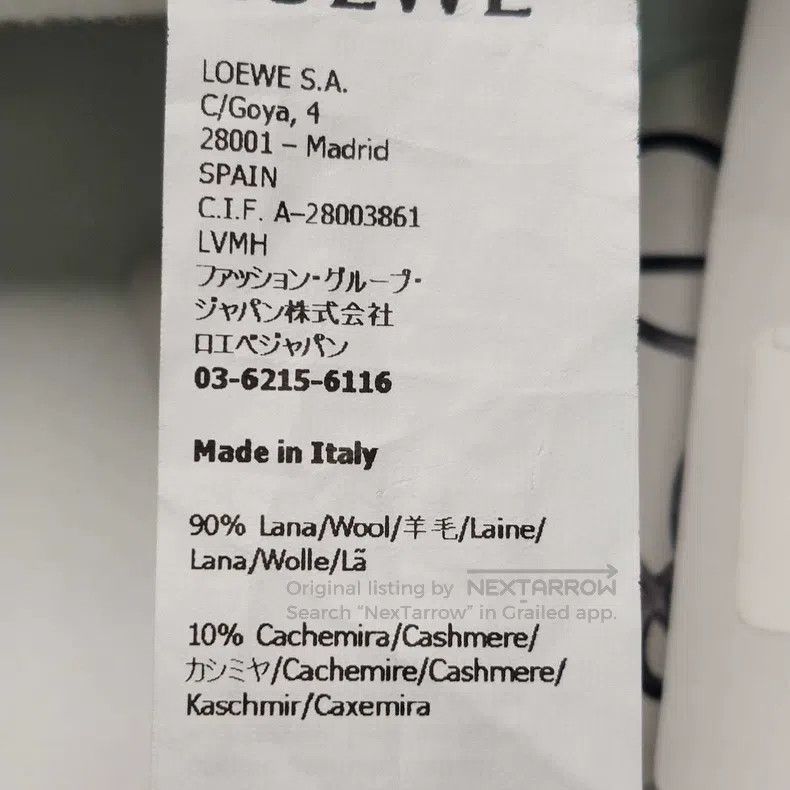 Loewe Loewe Wool Blended Single Breasted Lapel Coat Size XS / US 0-2 / IT 36-38 - 7 Thumbnail