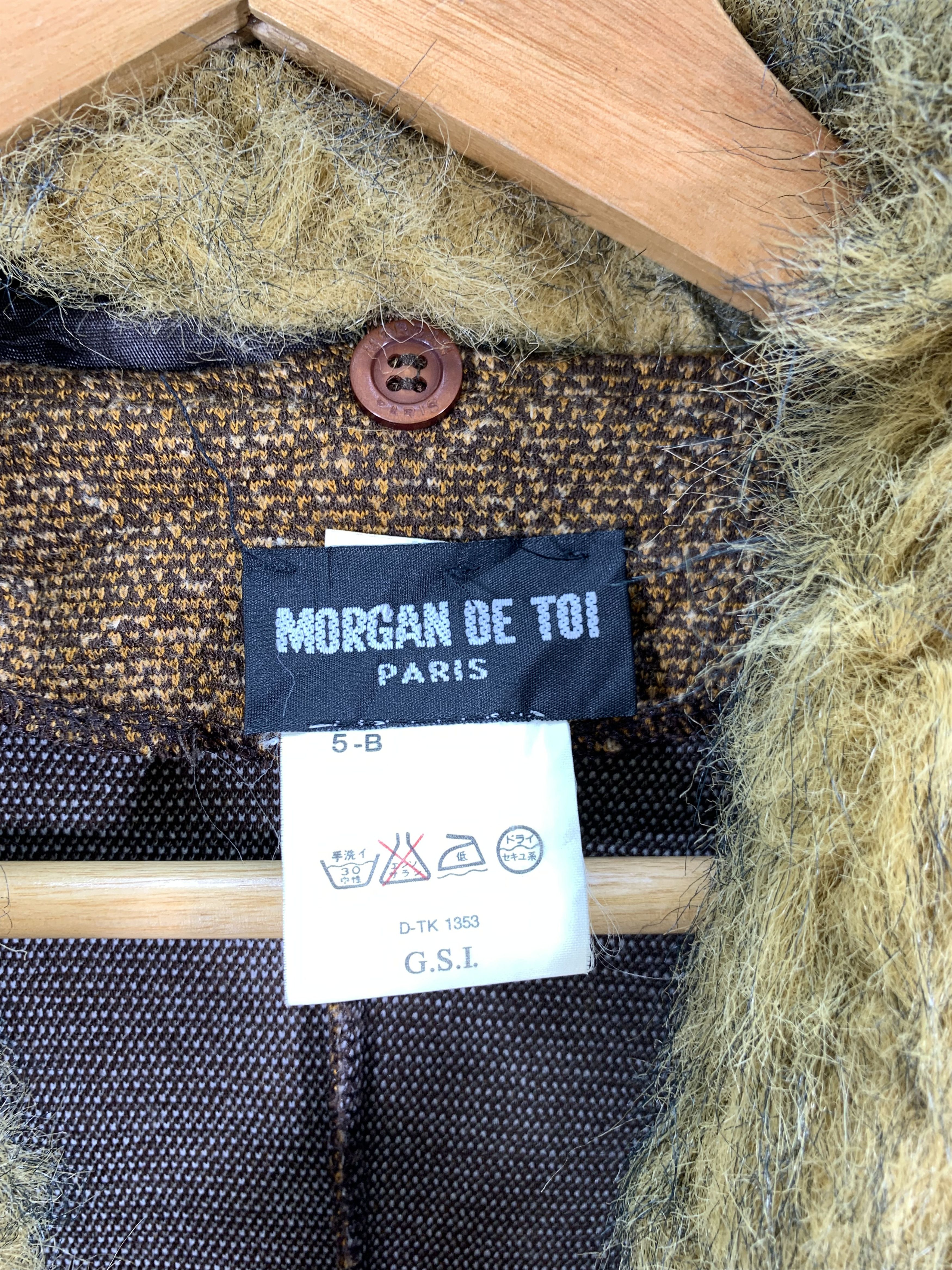 Morgan De Toi Vintage Morgan De Toi Faux Fur Size US S / EU 44-46 / 1 - 6 Thumbnail