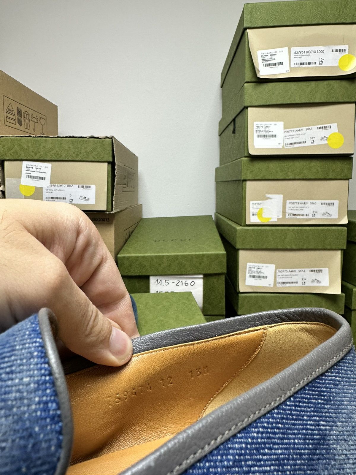 Gucci Gucci Loafer 'Denim Blue' RETAIL 950$*** - 13 US Size US 12.5 / EU 45-46 - 8 Thumbnail