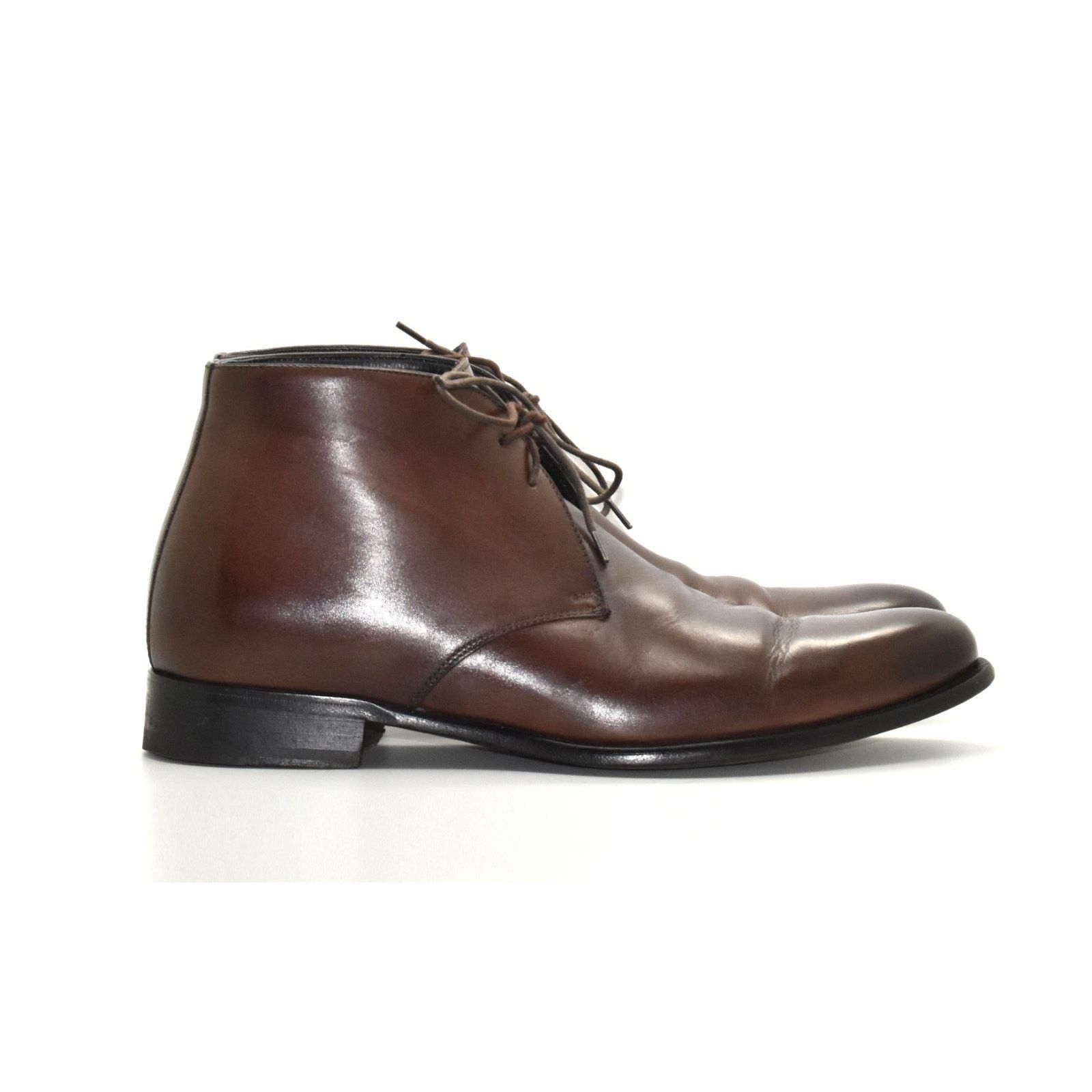 Paul Evans PAUL EVANS Leather Lace Up Chukka Boots Shoes Size 7 EU 41 Size US 8 / EU 41 - 2 Thumbnail
