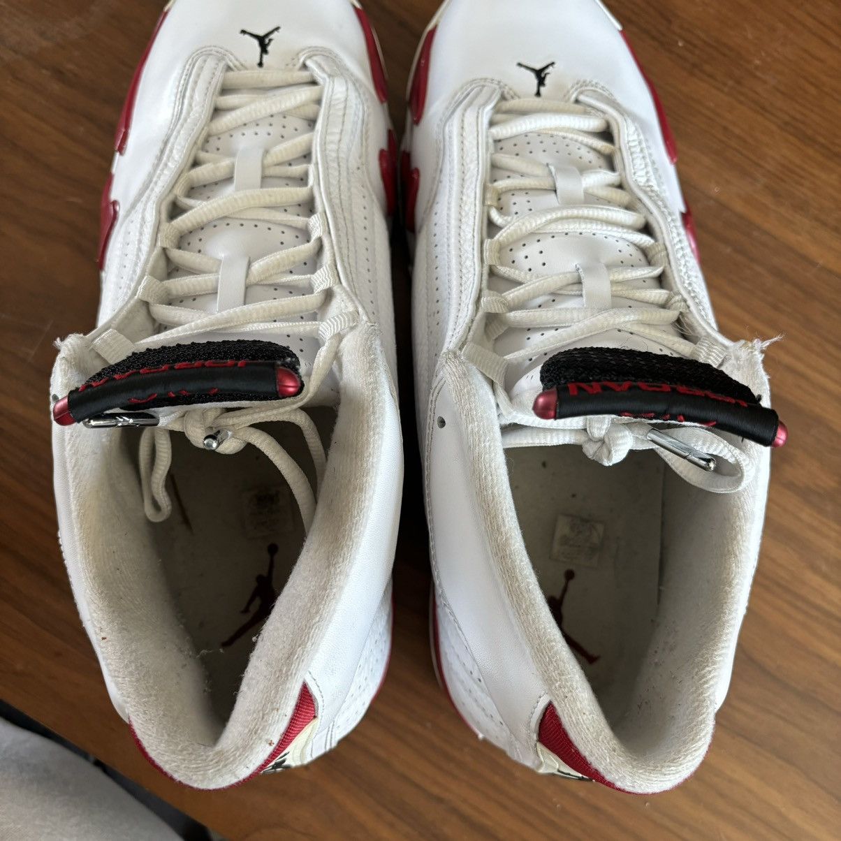 Nike 2011 Nike Air Jordan 14 Candy Cane Size US 11 / EU 44 - 7 Thumbnail