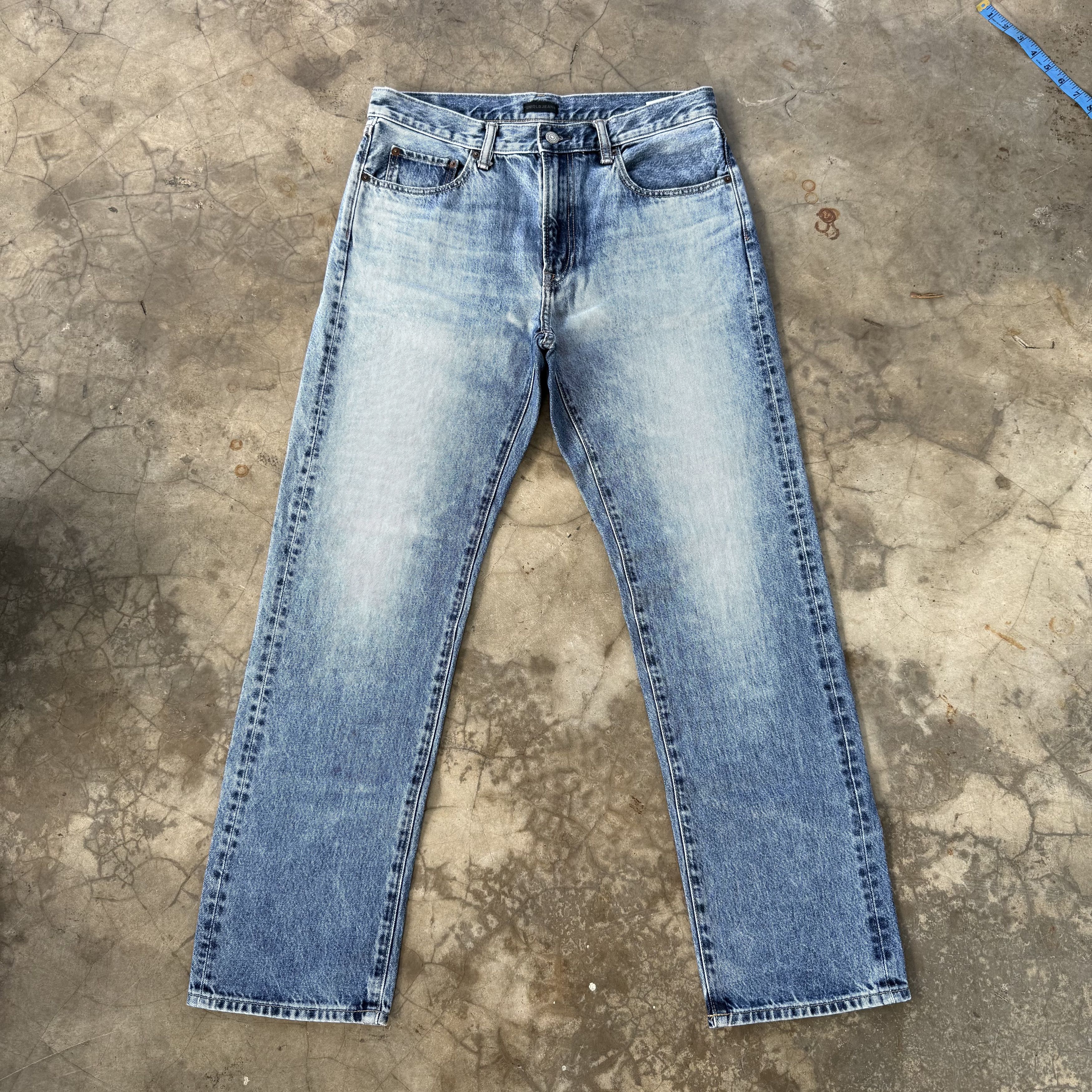 Japanese Brand Vintage Japanese Brand Faded Denim Jean W34 Size US 34 / EU 50 - 1 Thumbnail