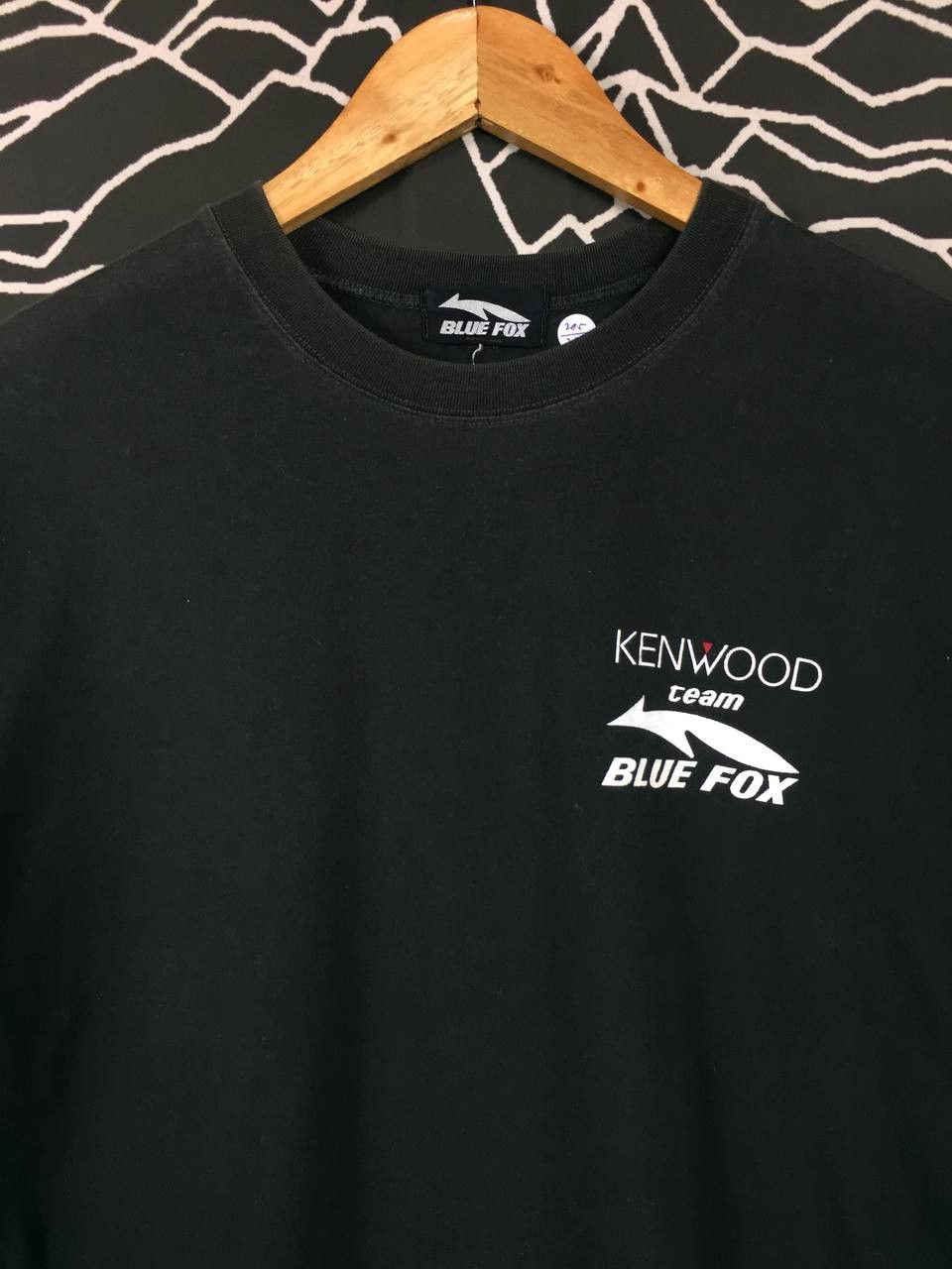 Japanese Brand × Vintage Vtg 90s Kenwood Team Blue Fox Racing Single Stitch Tee Size US M / EU 48-50 / 2 - 7 Thumbnail