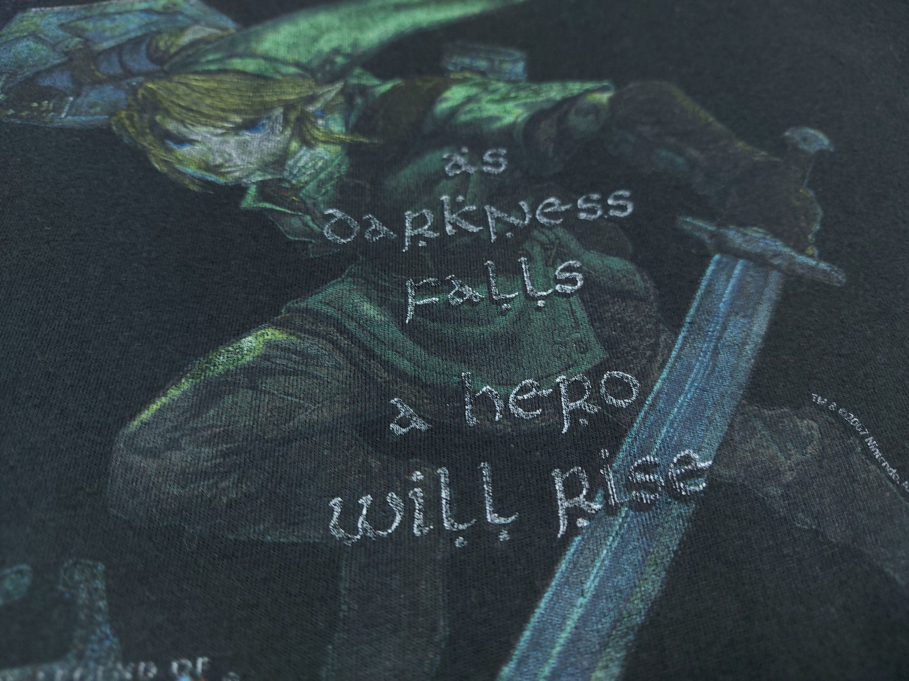 Nintendo × Vintage VTG 2007 Nintendo The Legend Of Zelda Twilight Princess TEE Size US XL / EU 56 / 4 - 6 Thumbnail