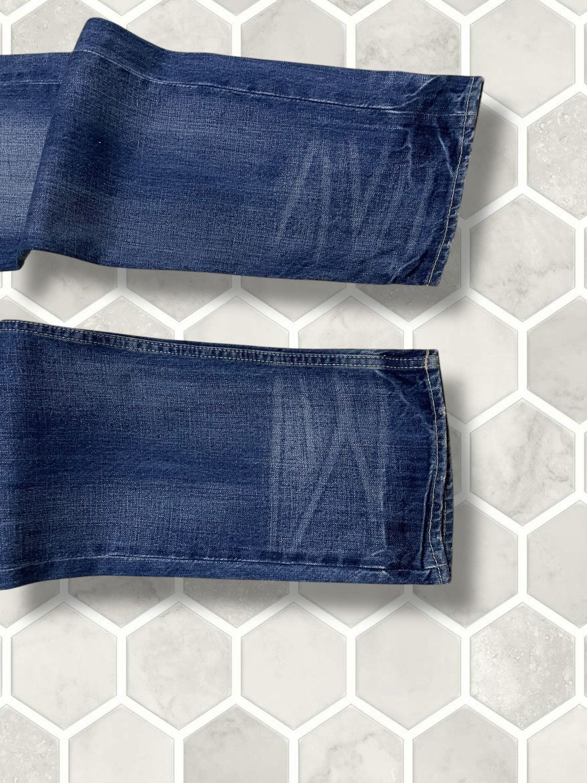 Hysteric Glamour Vintate Authentic Japan 90s Root Three Distressed Denim Size US 31 - 5 Thumbnail