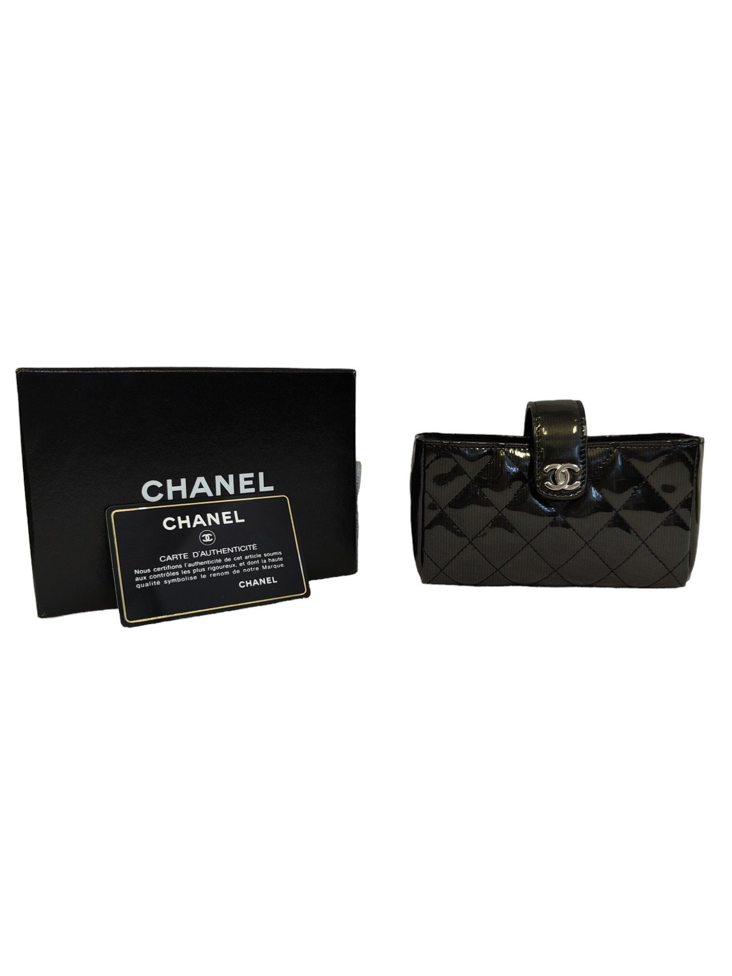 Chanel Chanel Glossy Quilted Leather Mini Pochette Size ONE SIZE - 3 Thumbnail