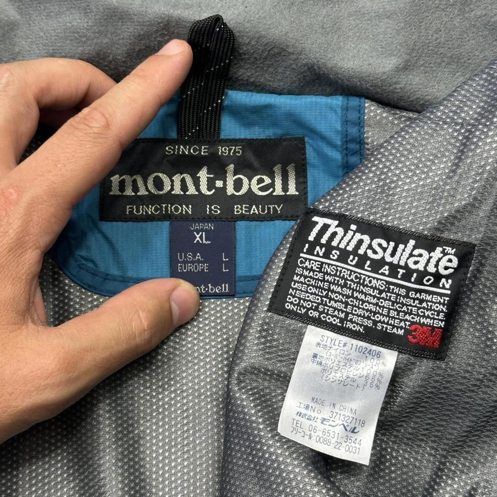 Montbell Montbell 00’s Goretex Rain Dancer Insulated Jacket - XL Size US XL / EU 56 / 4 - 5 Thumbnail
