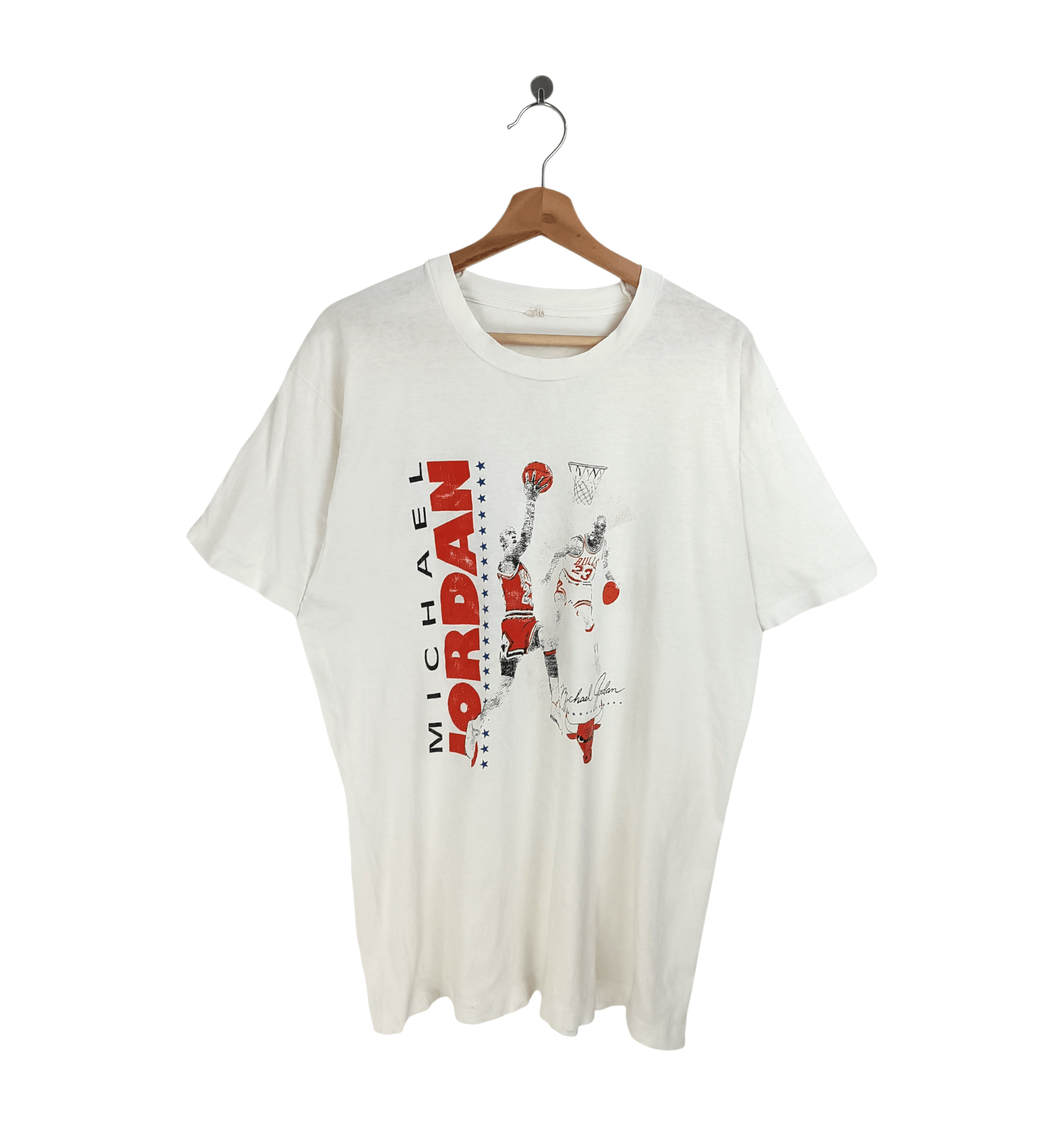 Vintage VINTAGE 90s MICHAEL JORDAN BULLS NBA BASKETBALL NIKE Size US M / EU 48-50 / 2 - 1 Thumbnail