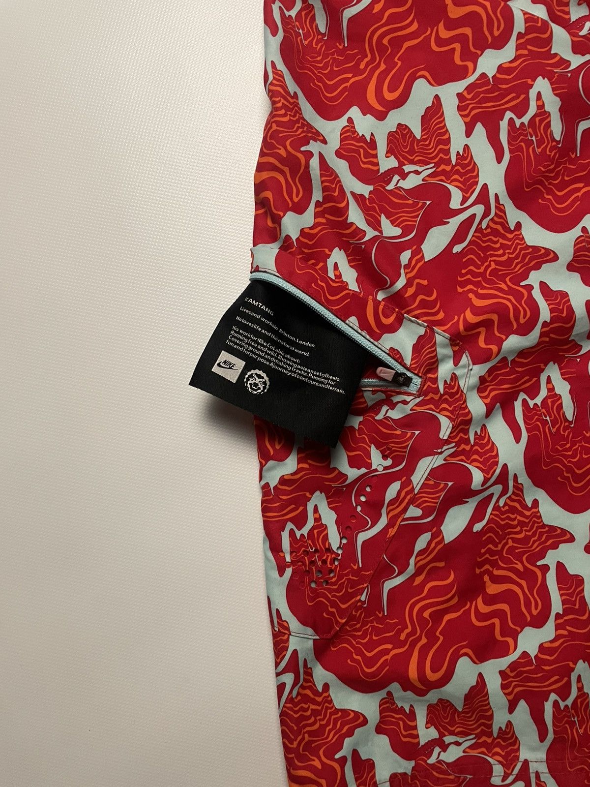 Nike NIKE KAMTANG Ripstop Active Beach Water Sports Shorts Red L Size US 36 / EU 52 - 3 Thumbnail