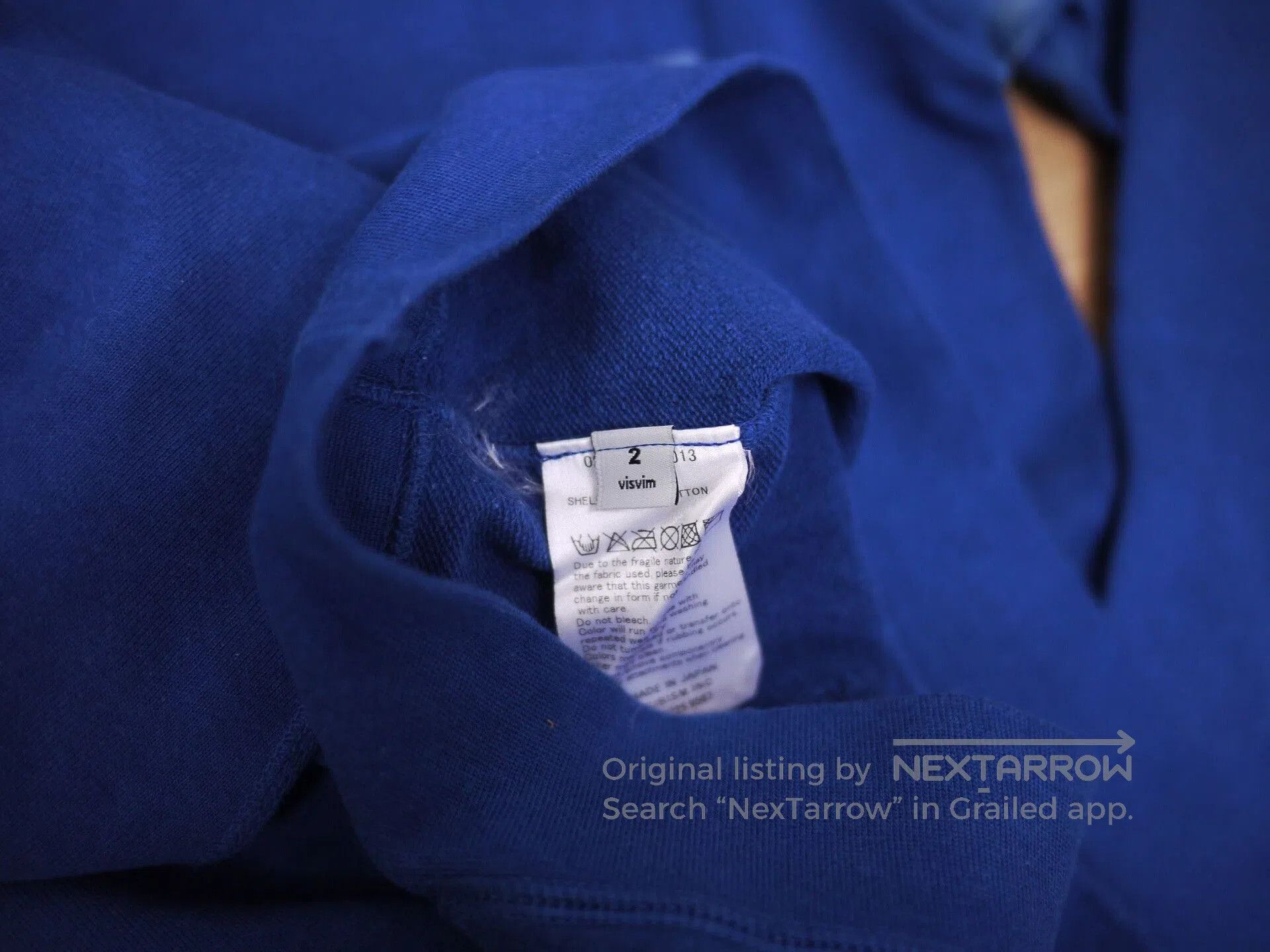 Visvim visvim ict hoodie zip f.z indigo. Size US S / EU 44-46 / 1 - 9 Thumbnail