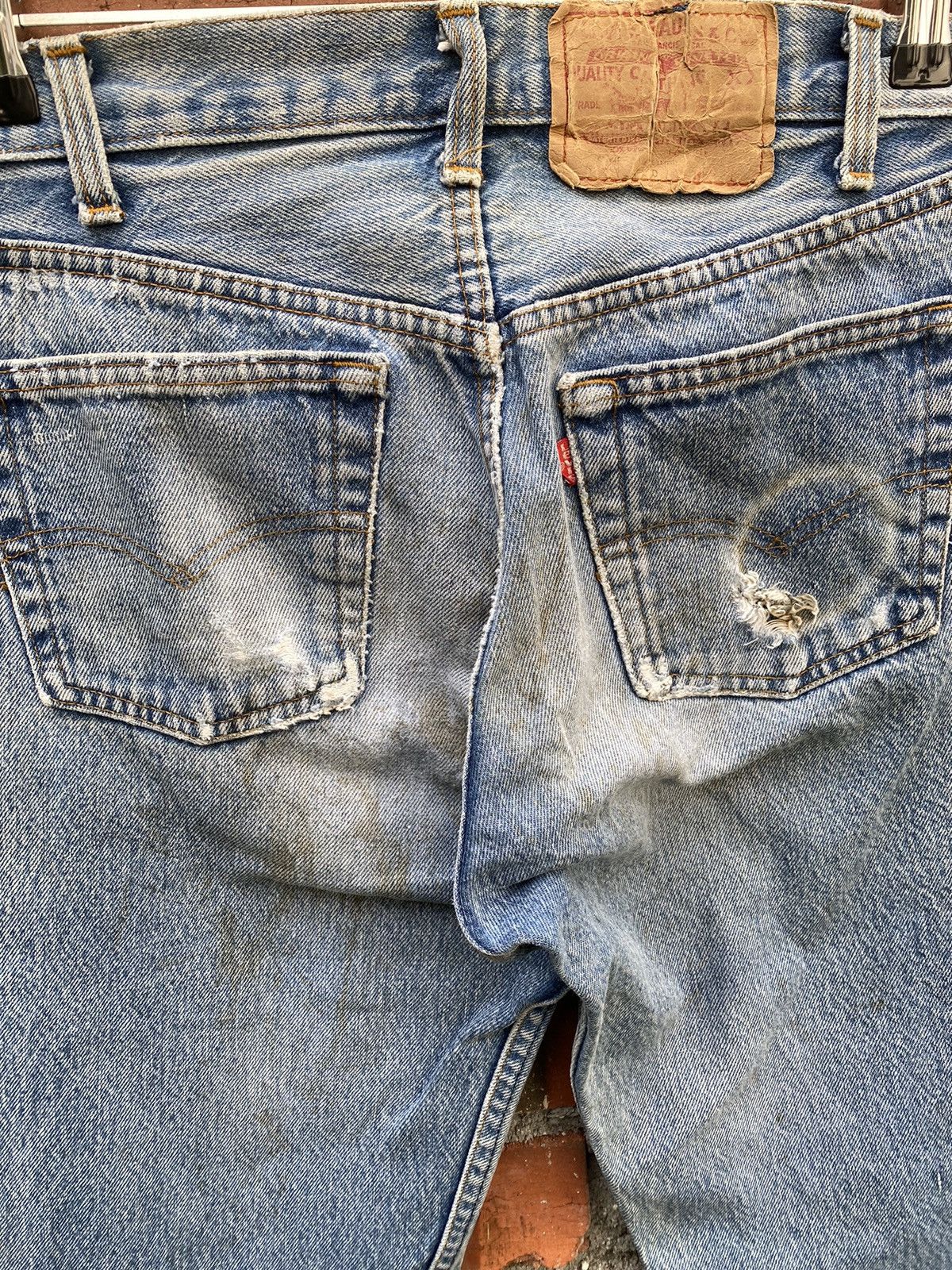 Levi's × Levi's Vintage Clothing × Vintage size 28x28 vintage levi's 501 80s made in USA Size 28" / US 6 / IT 42 - 5 Thumbnail
