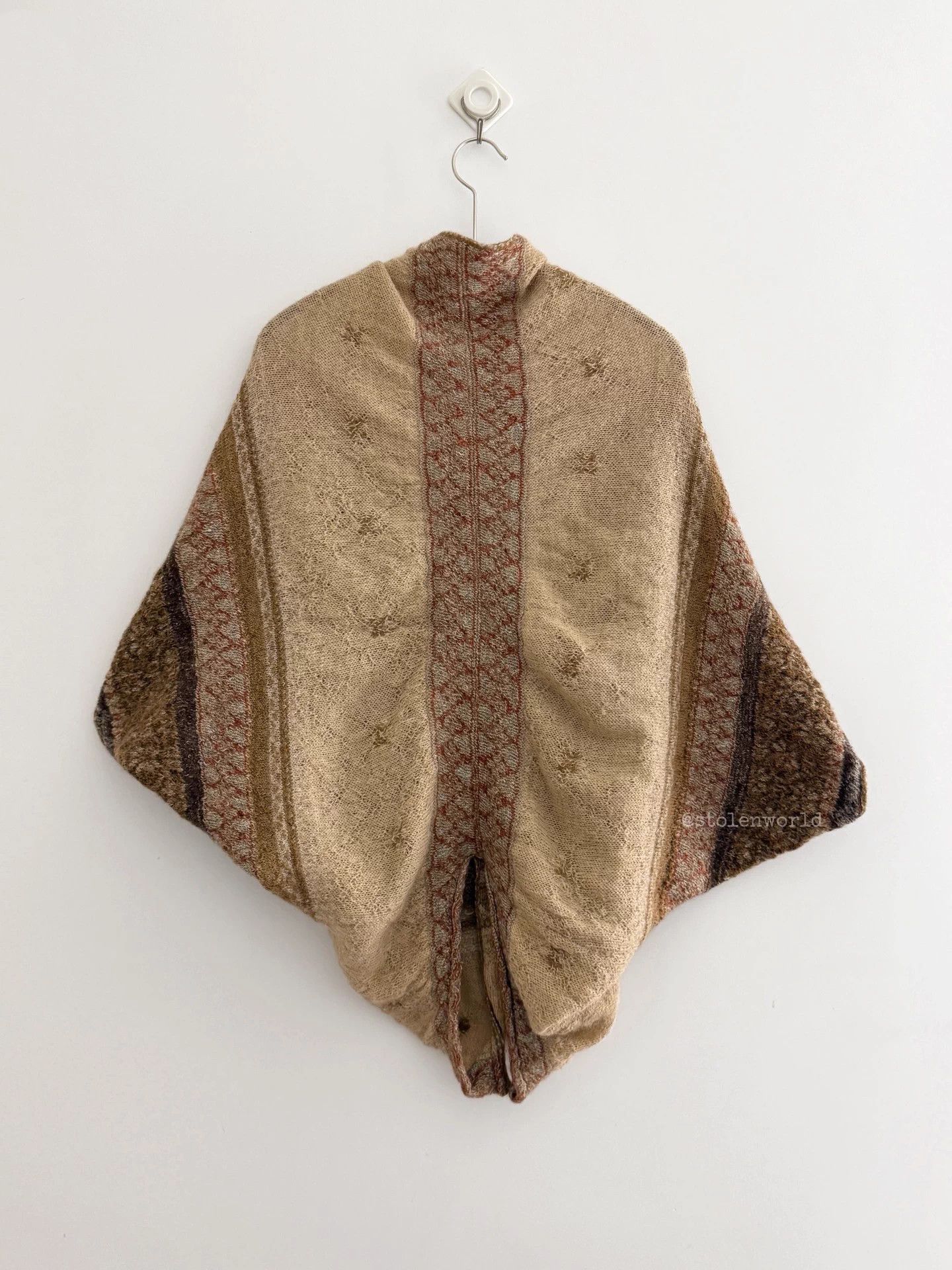 Kapital Kapital Alpaca Blend Ethnic Duster Carved Free Size Size M / US 6-8 / IT 42-44 - 8 Thumbnail