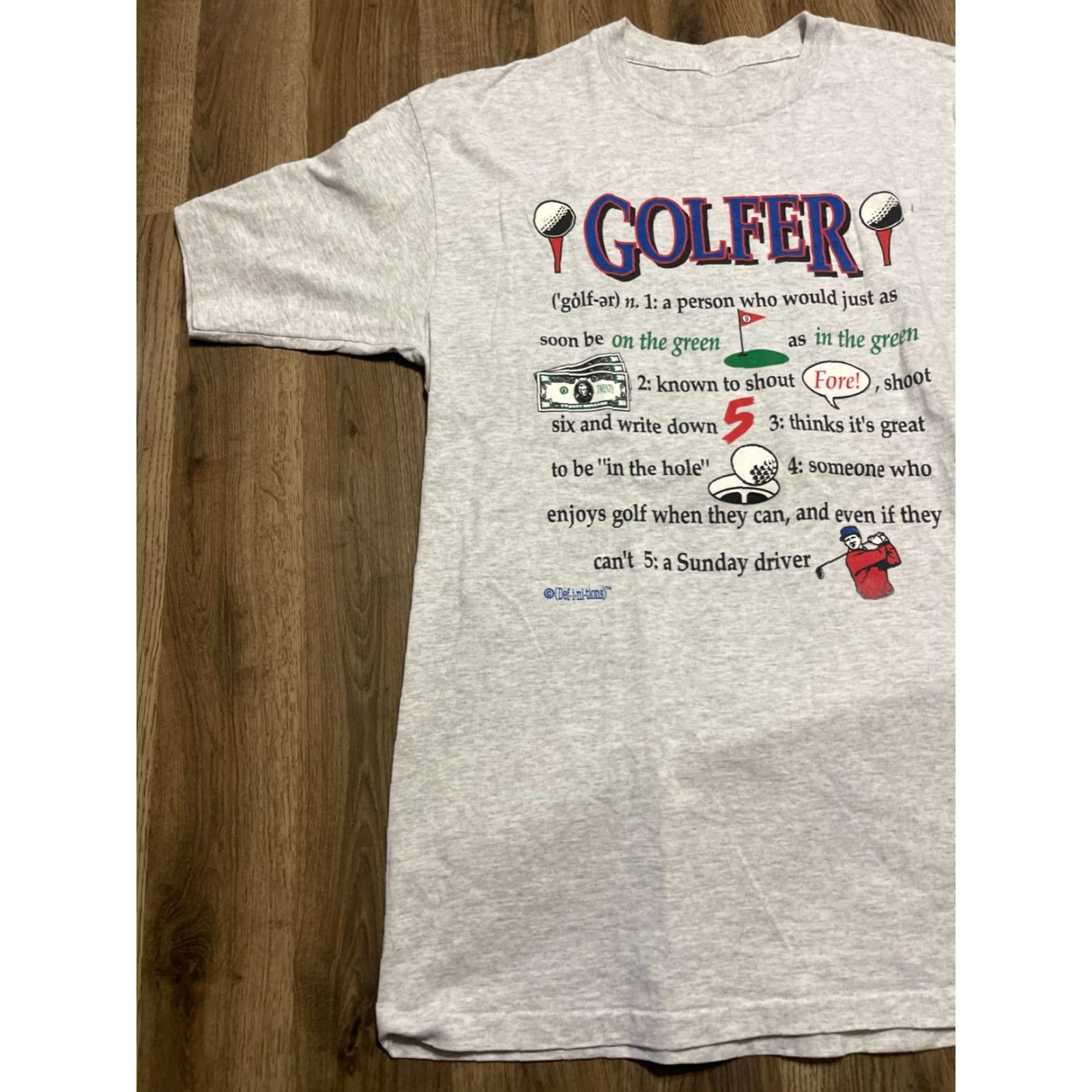 Soffe VTG Soffes Choice Shirt Men T-Shirt Short Sleeve Crew Neck Gray Size L Funny Golf Definition 90s? (if applicable) Mens Size US L / EU 52-54 / 3 - 3 Thumbnail