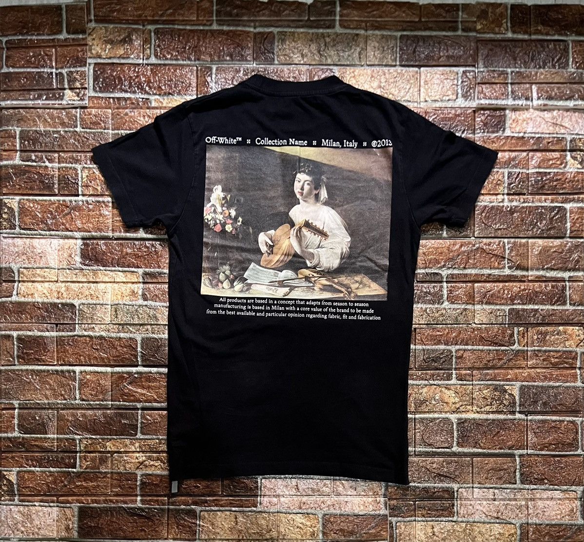 Off-White Off-White Caravaggio Tee Size US XS / EU 42 / 0 - 1 Thumbnail