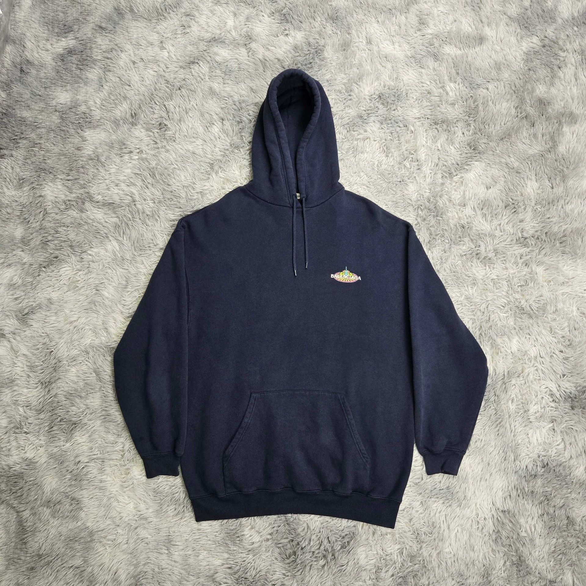 Balenciaga Rainbow Tower Hoodie - dmc