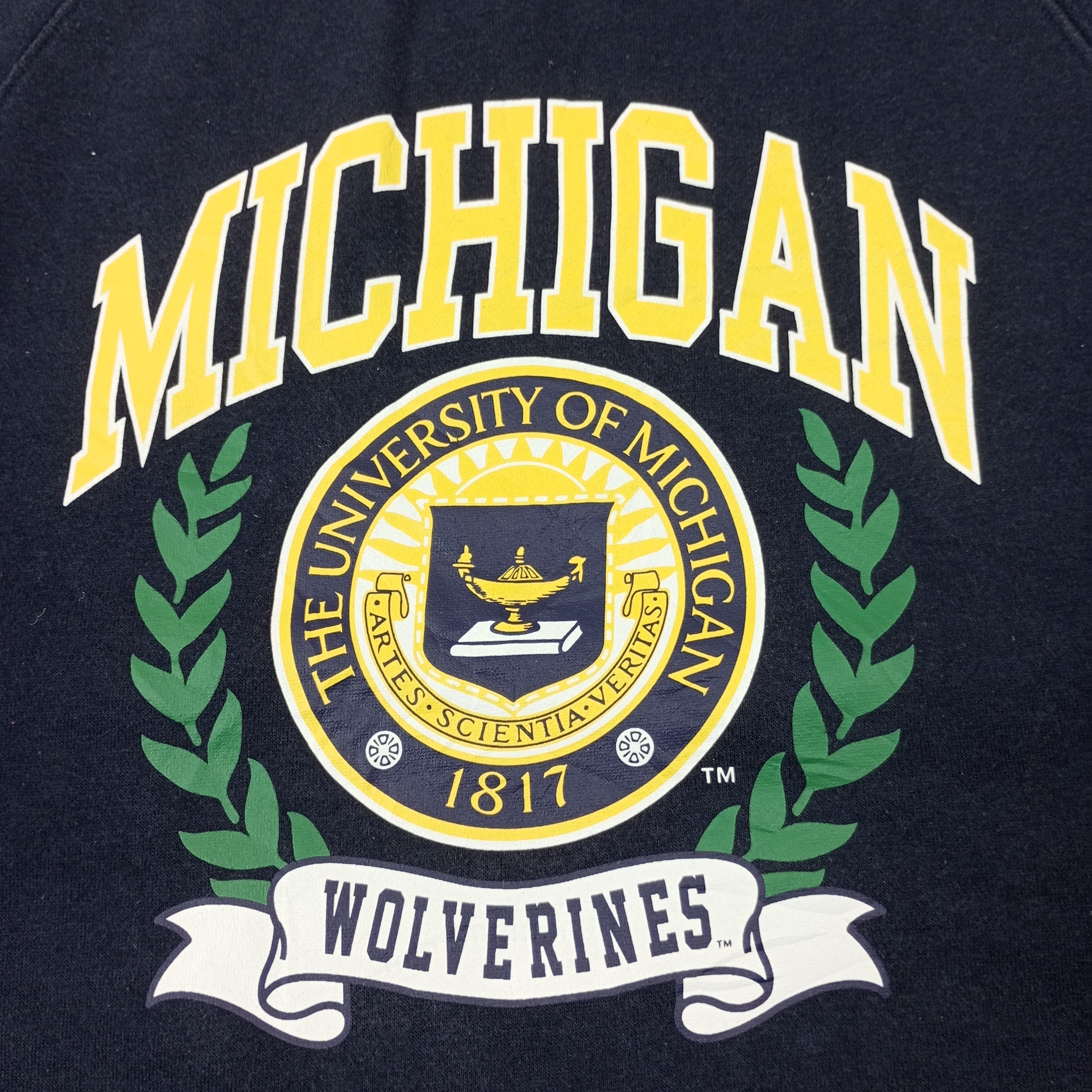 Vintage The University of Michigan Wolverines Sweatshirt c237n7 Size US XS / EU 42 / 0 - 2 Thumbnail