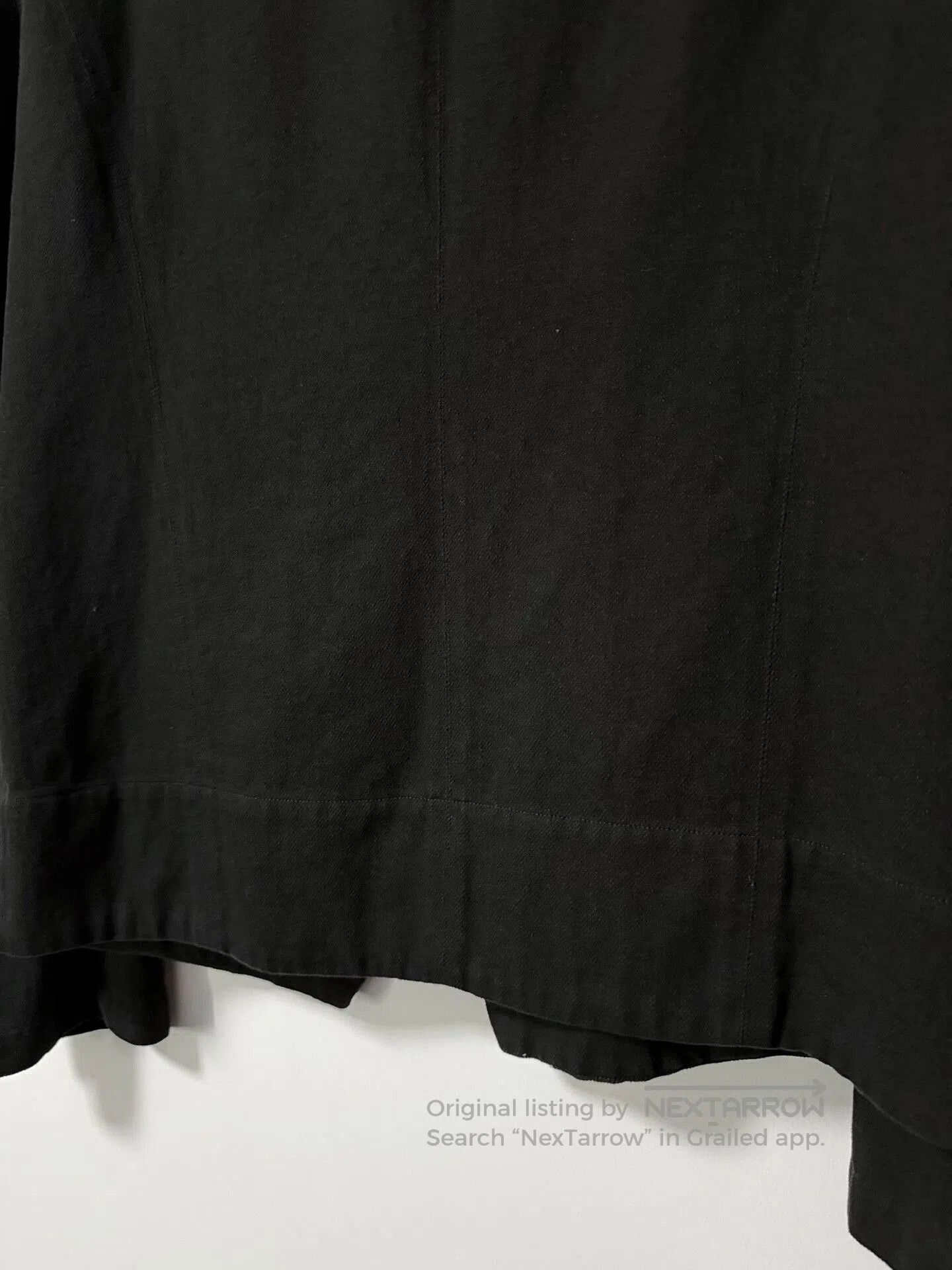 Japanese Brand Asymmetrical Dark Avant-Garde Jacket. Size US L / EU 52-54 / 3 - 6 Thumbnail