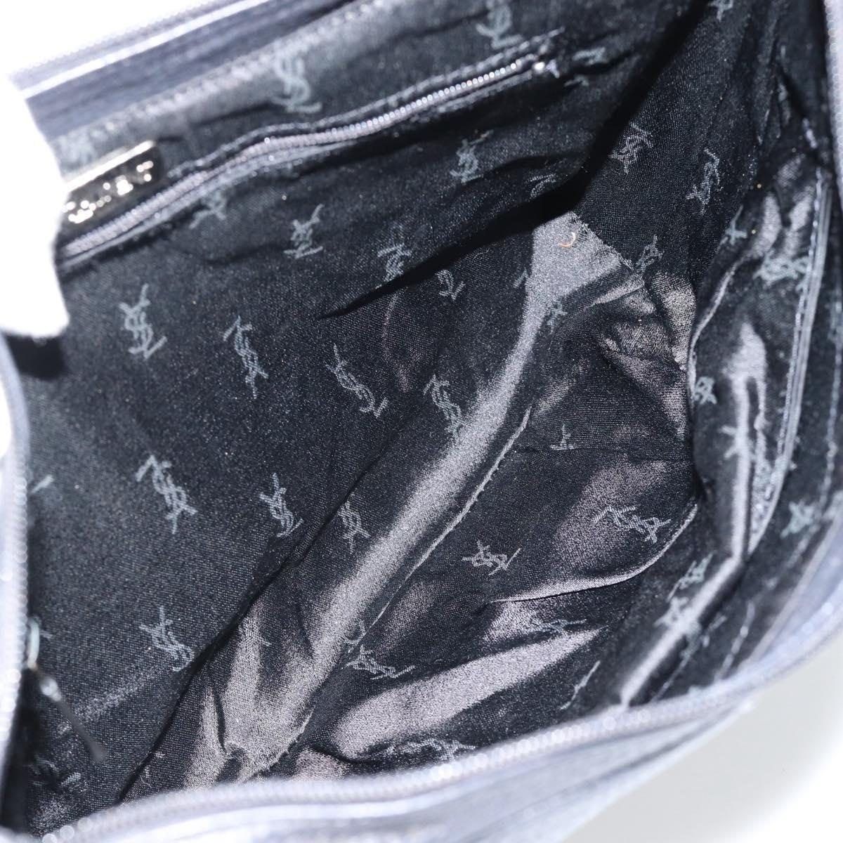 Saint Laurent Paris Saint Laurent Leather Heart Shoulder Bag Silver Size ONE SIZE - 6 Thumbnail