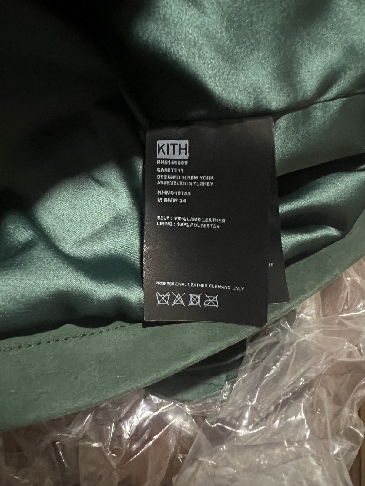 Kith Kith for BMW Finn Suede Jacket in “Vitality” (Dark Green) XL Size US XL / EU 56 / 4 - 13 Thumbnail