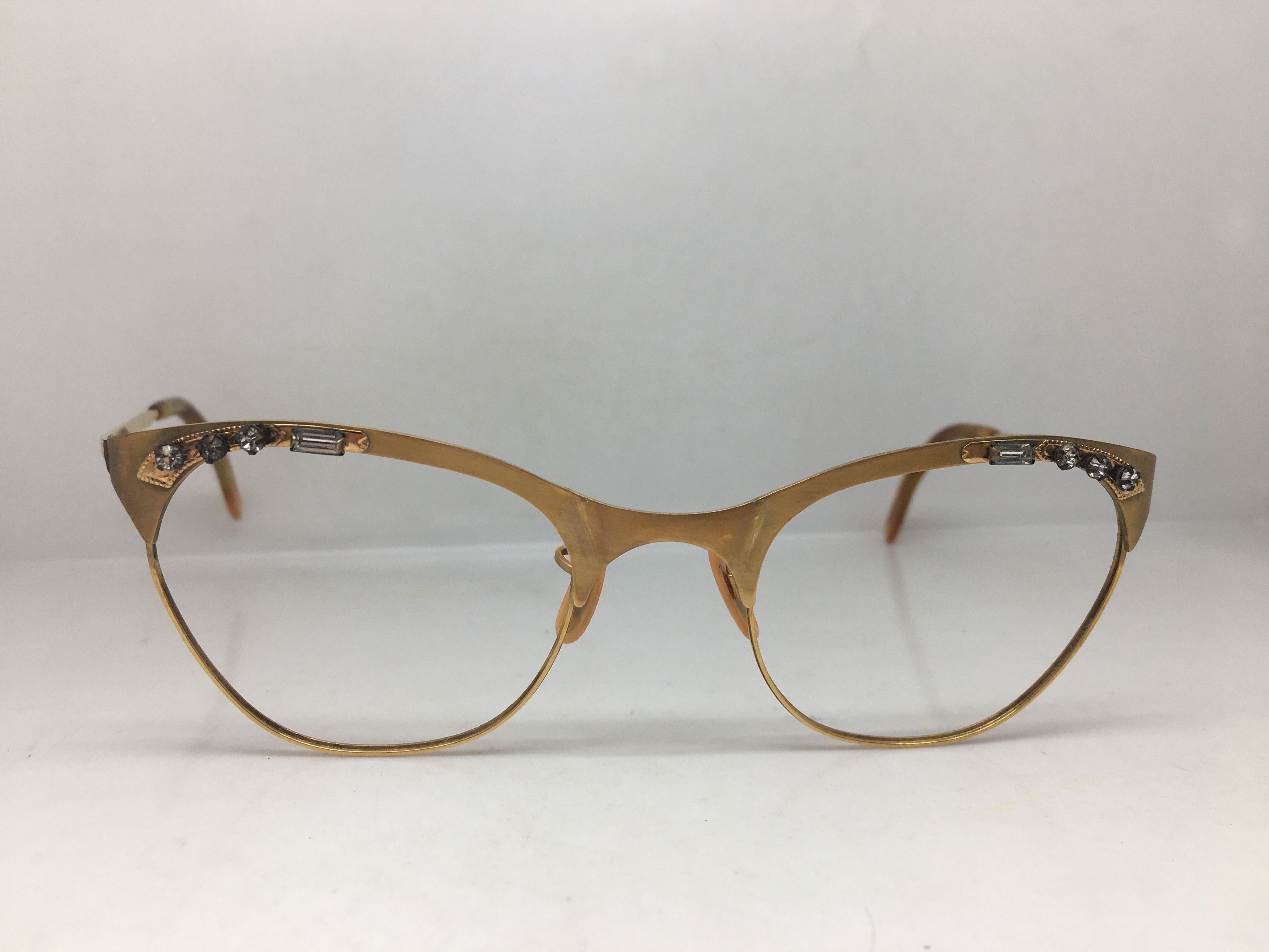 Vintage Vintage Diva Cateye Gold-filled Eyeglasses Frame Size ONE SIZE - 1 Thumbnail