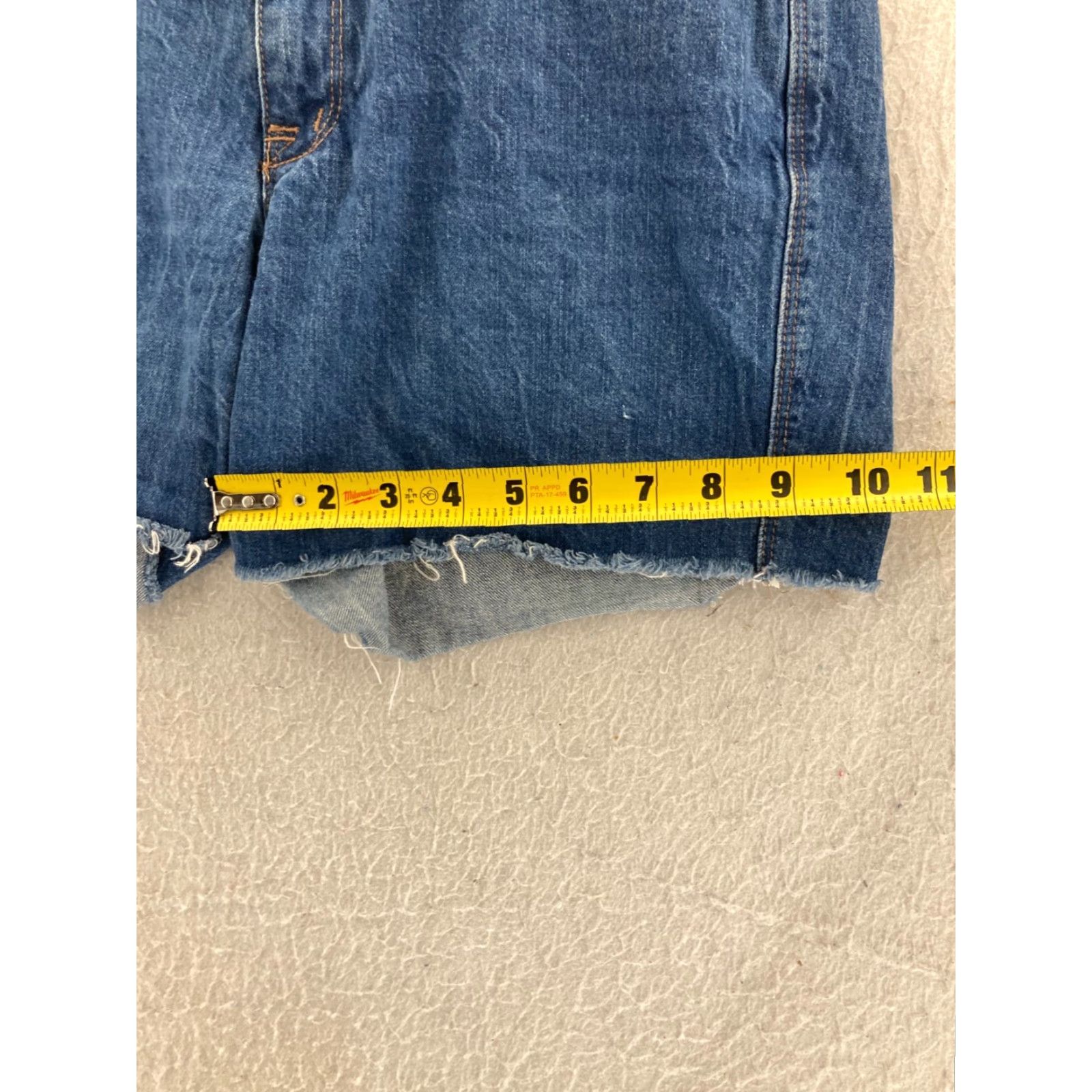 Madewell Madewell Shorts Womens 29 Relaxed Denim Cut-Off Light Blue 5-Pocket Stretch Summer Casual Womens Size 29" - 7 Thumbnail