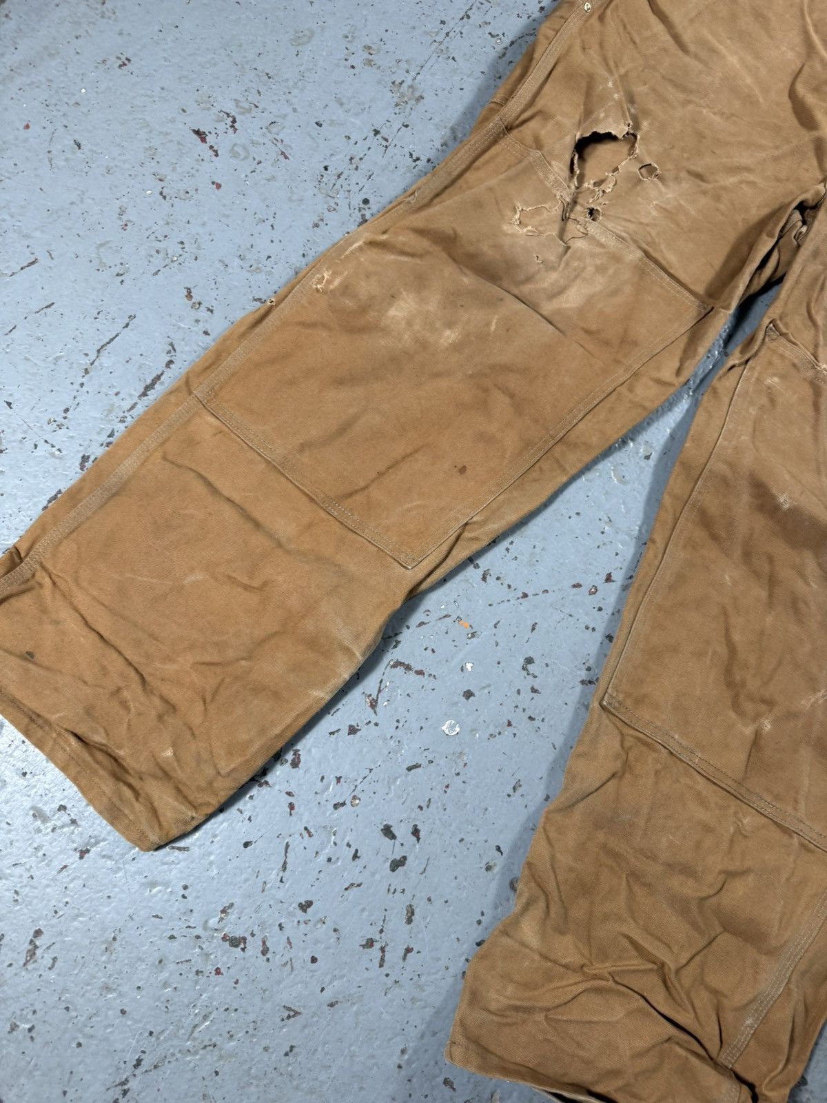 Carhartt Perfectly Thrashed Carhartt Overalls Size US 42 / EU 58 - 2 Thumbnail